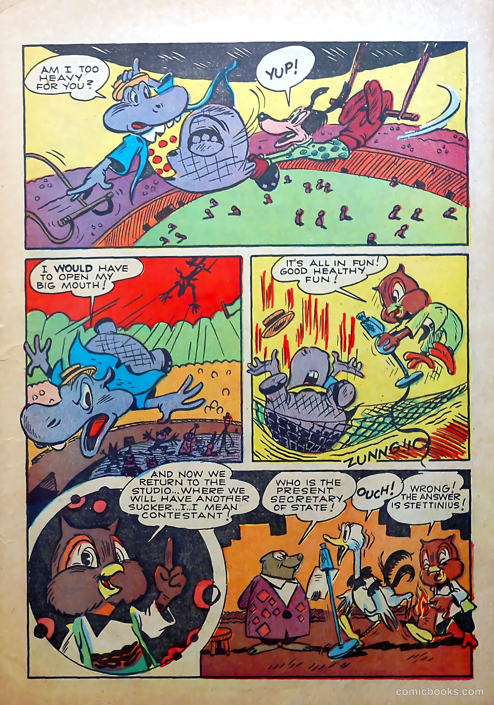 Zoot Comics #1 (1946) — page 5 of 36