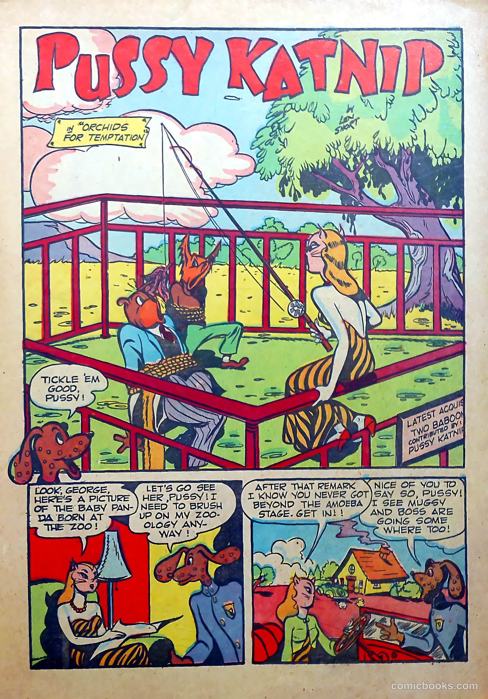 Zoot Comics #1 (1946) — page 21 of 36