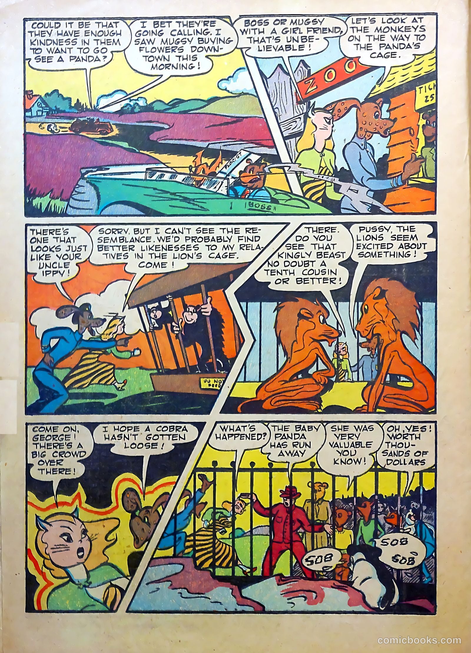 Zoot Comics #1 (1946) — page 22 of 36
