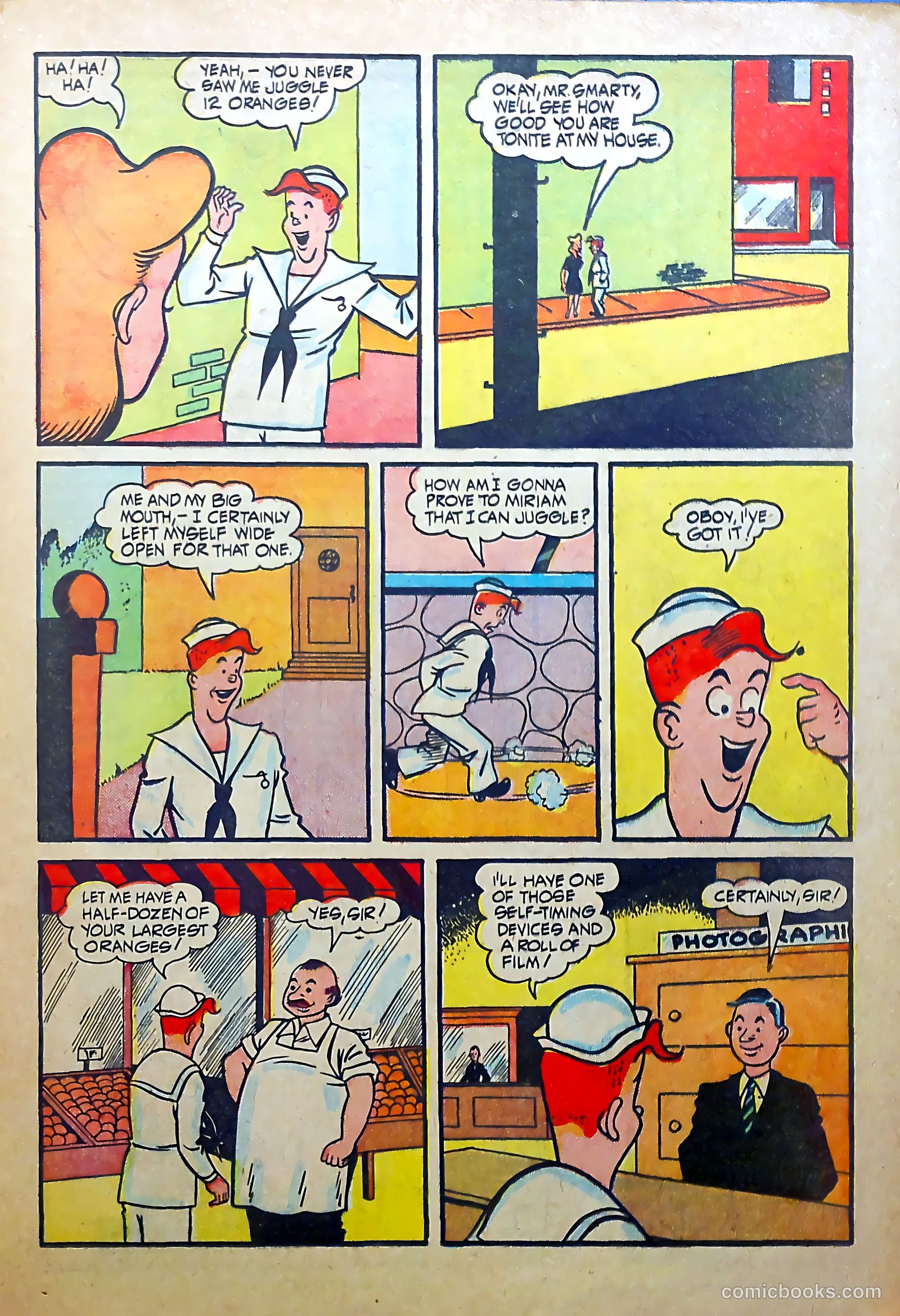 Zoot Comics #1 (1946) — page 25 of 36