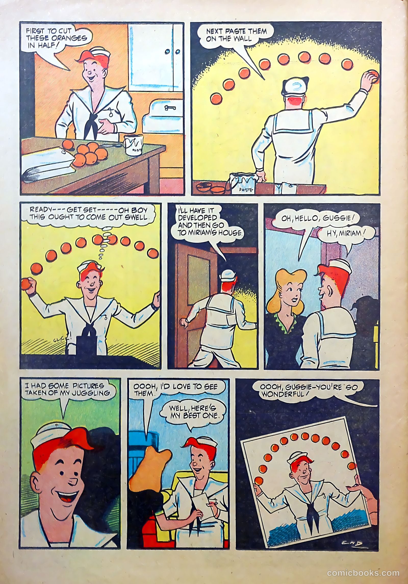 Zoot Comics #1 (1946) — page 26 of 36
