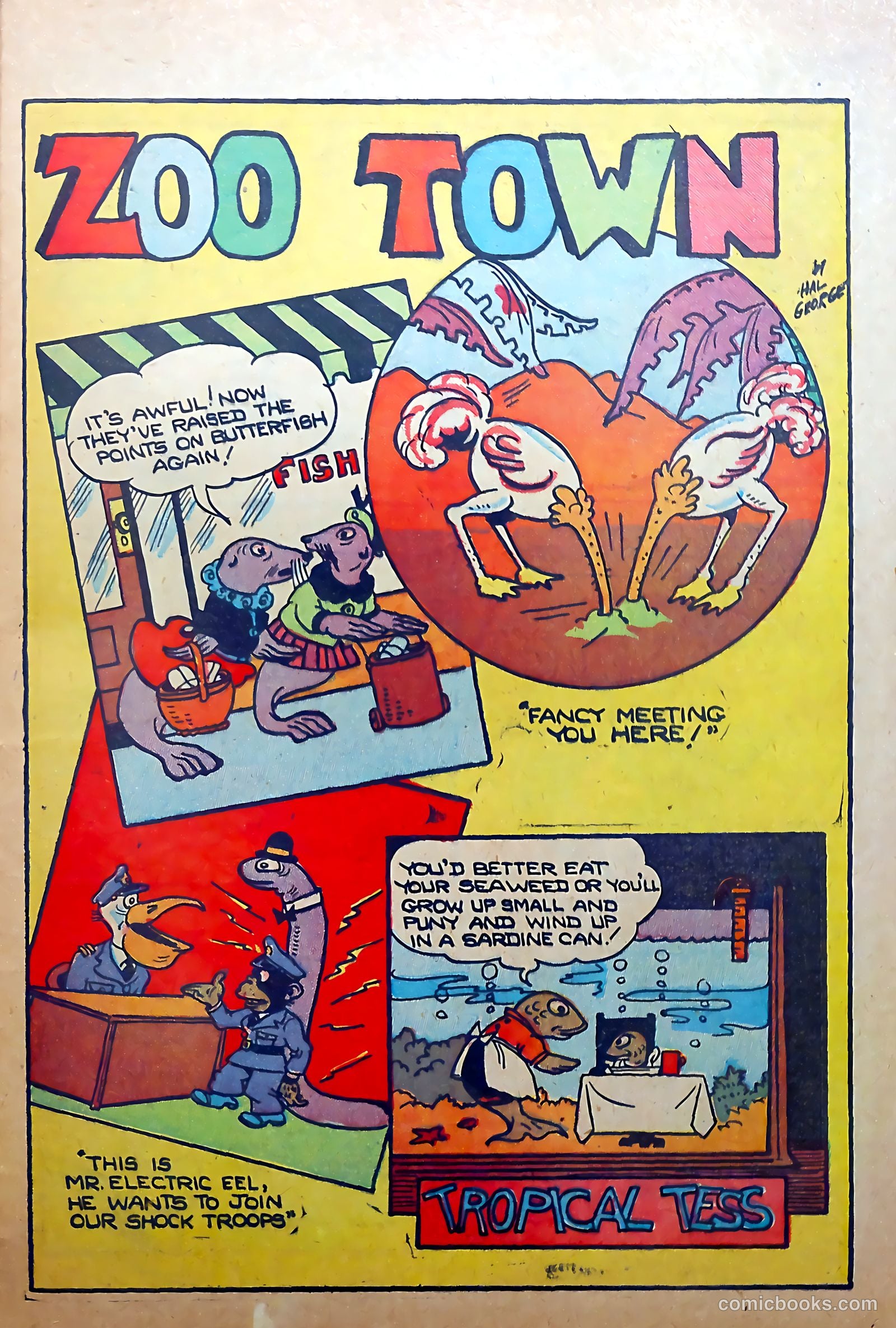 Zoot Comics #1 (1946) — page 33 of 36