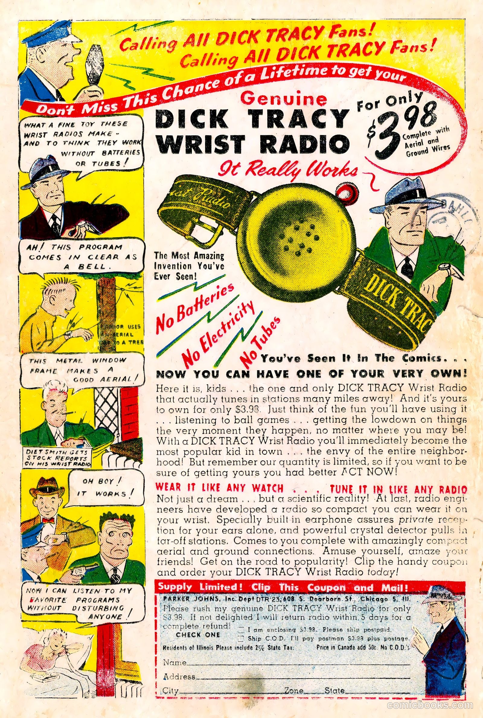 Zoot Comics #10 (1947) — page 36 of 36