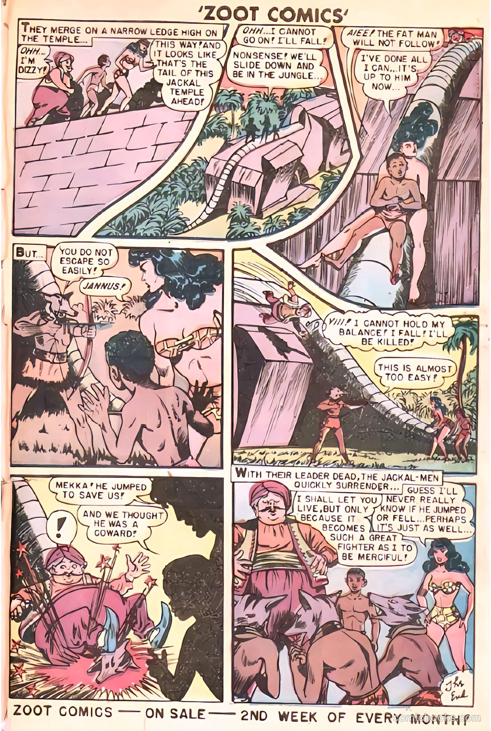 Zoot Comics #13 (1948) — page 34 of 37
