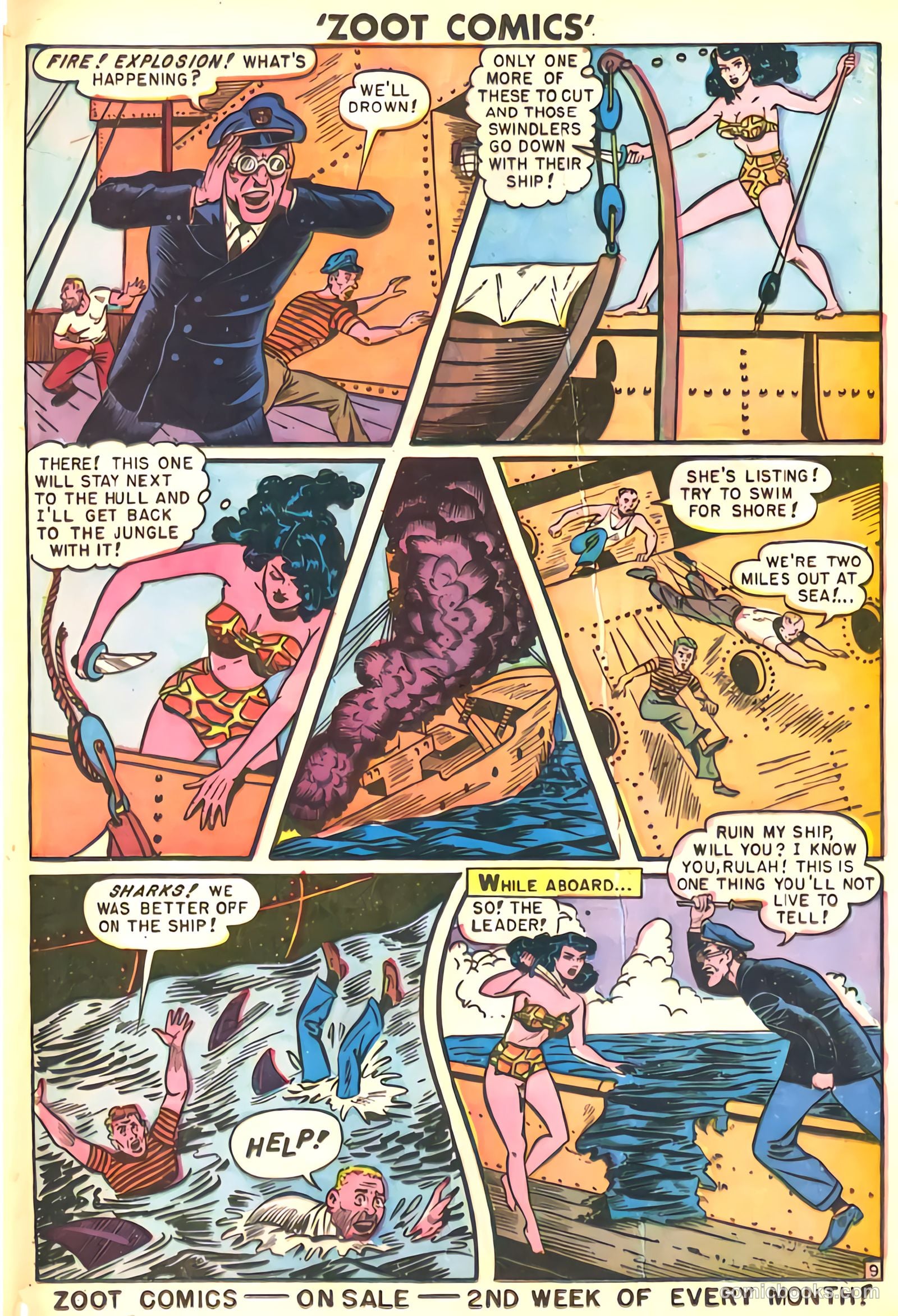Zoot Comics #16 (1948) — page 32 of 37