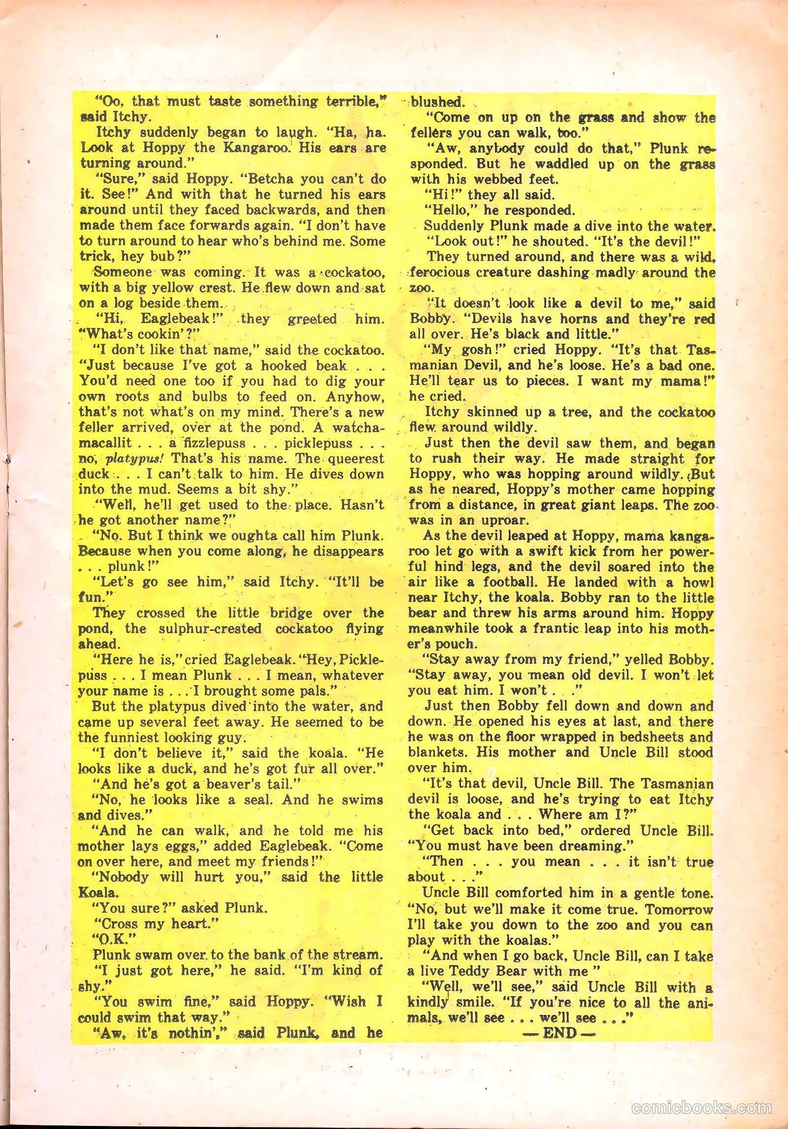 Zoot Comics #2 (1946) — page 17 of 36