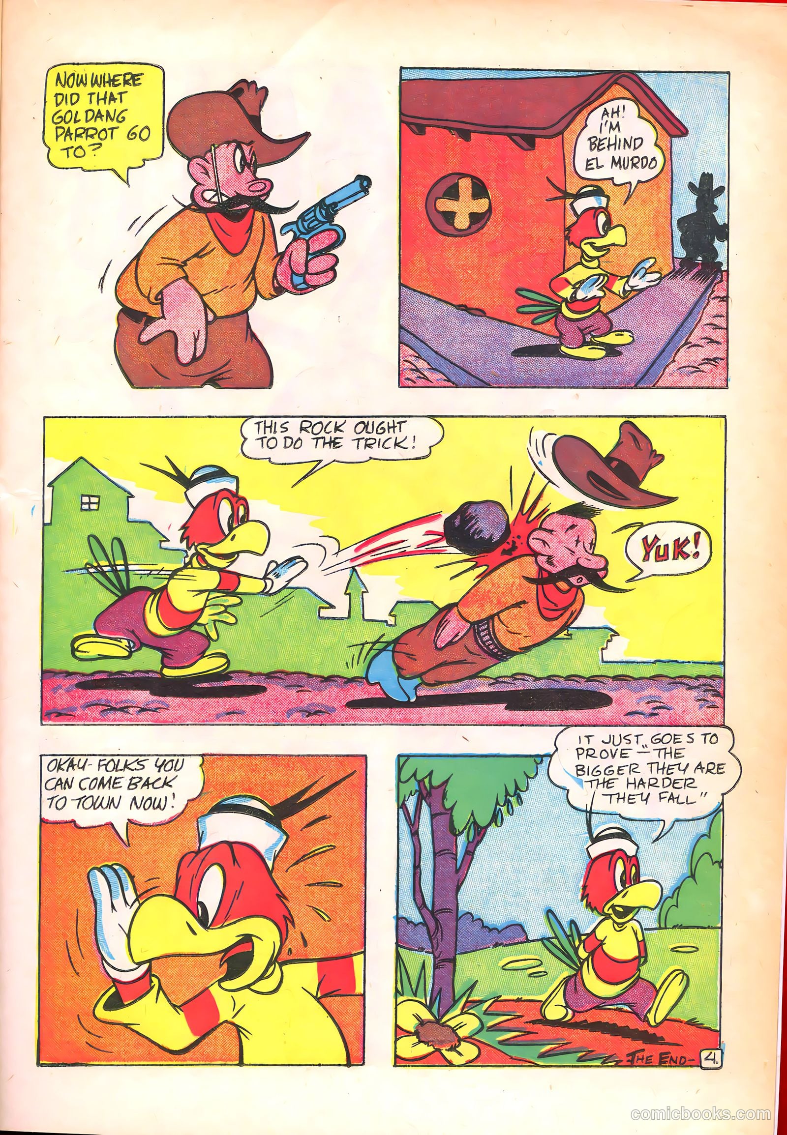 Zoot Comics #2 (1946) — page 21 of 36