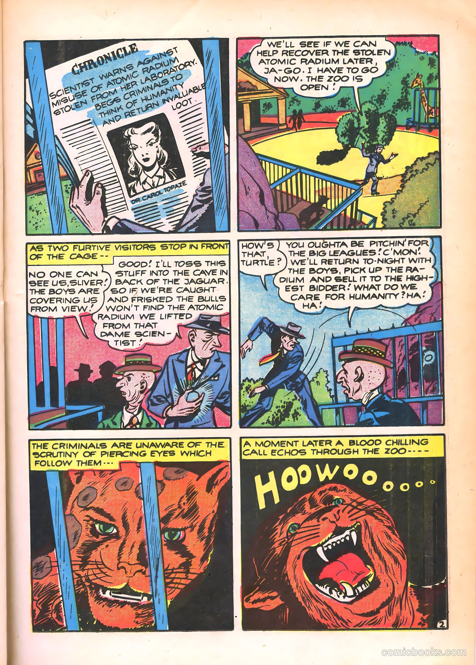 Zoot Comics #2 (1946) — page 23 of 36