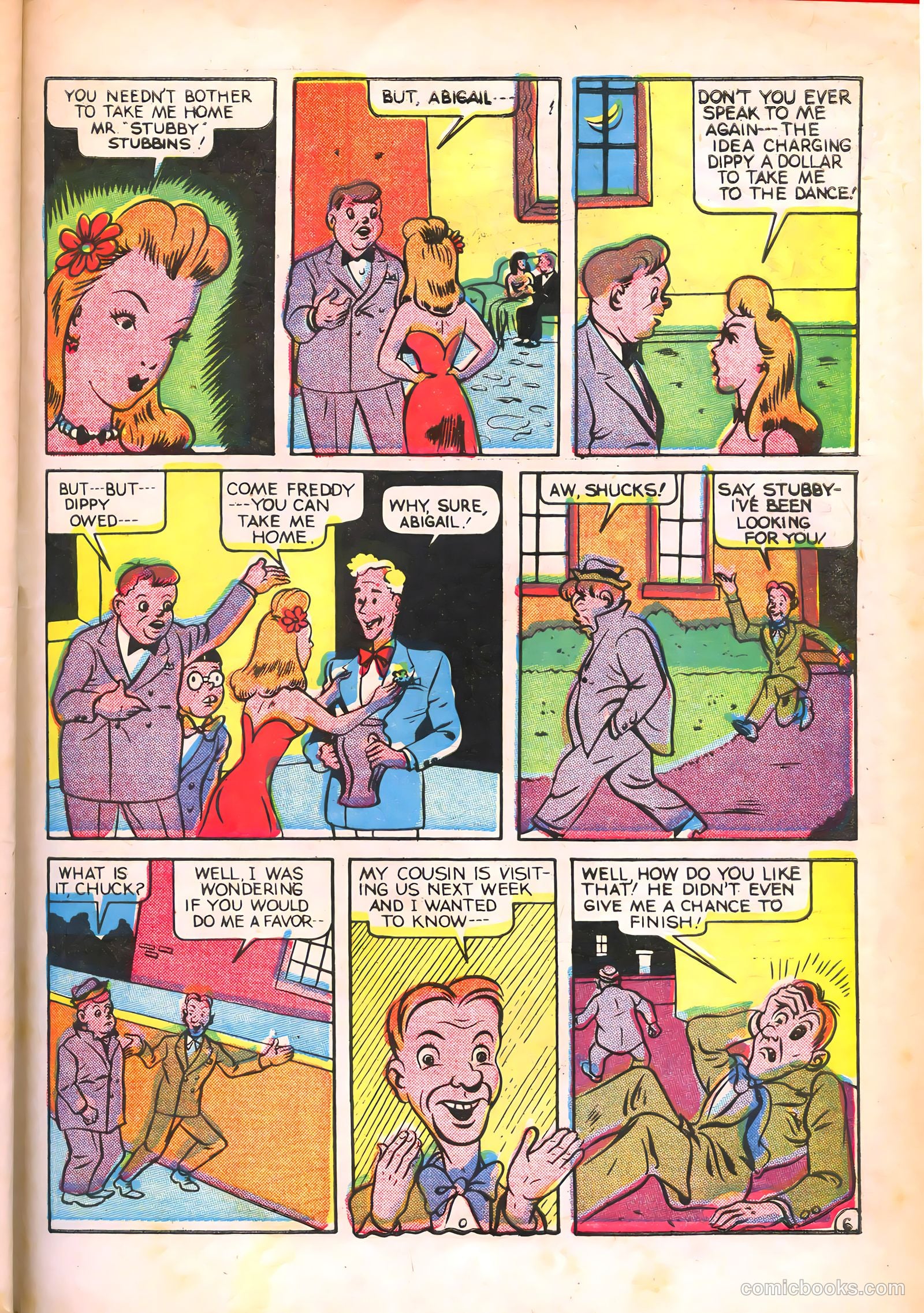 Zoot Comics #2 (1946) — page 33 of 36