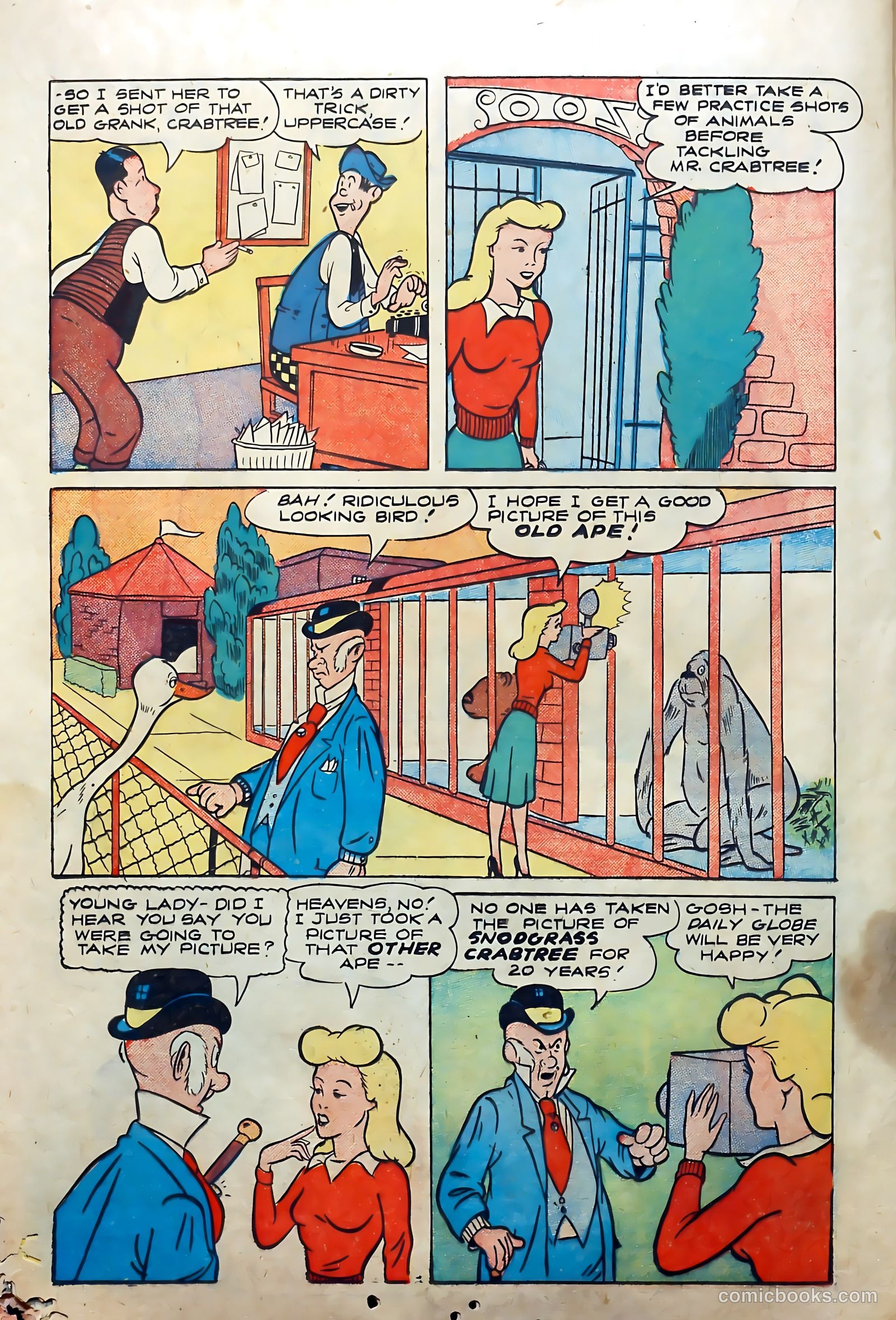 Zoot Comics #5 (1947) — page 22 of 36