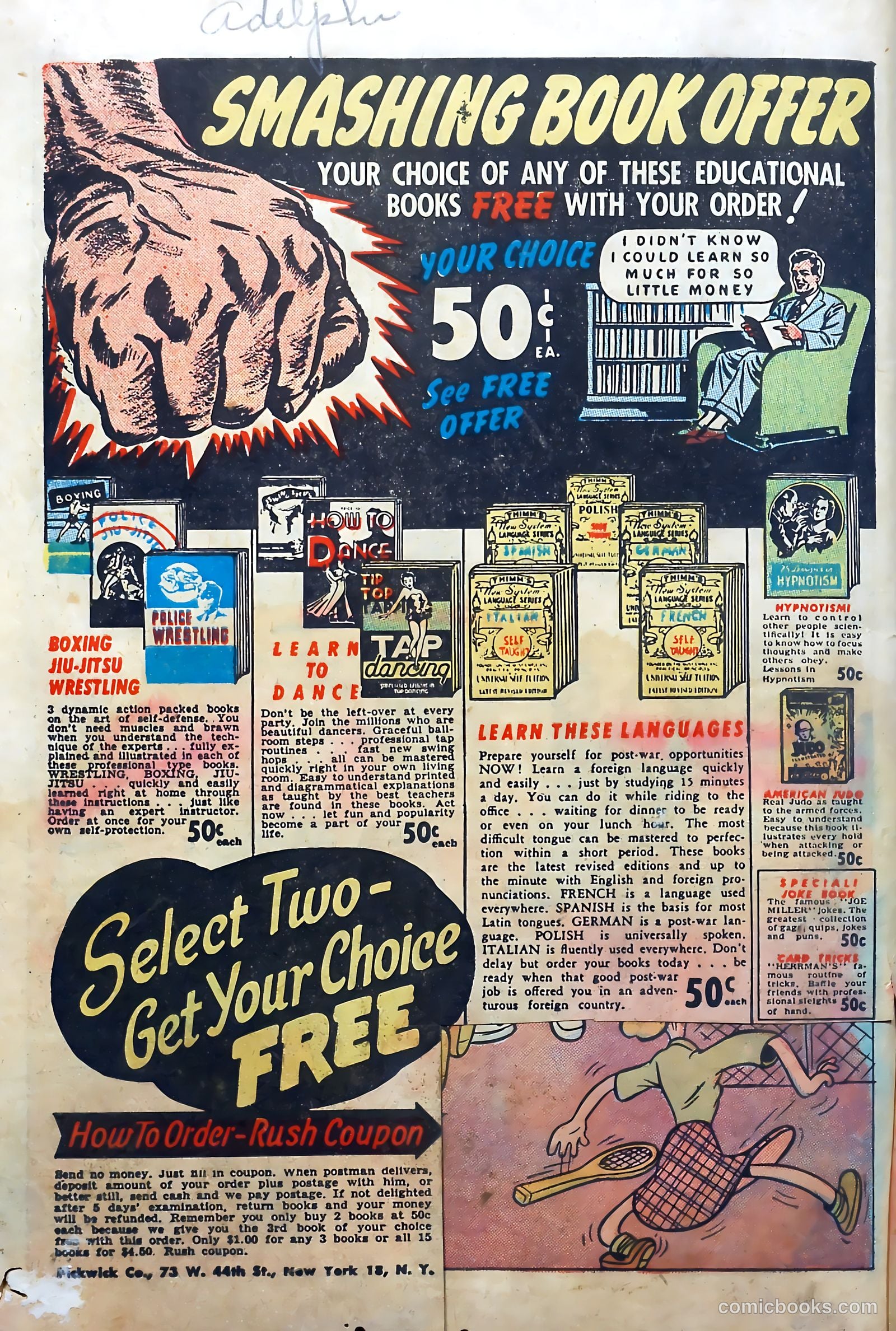 Zoot Comics #5 (1947) — page 34 of 36