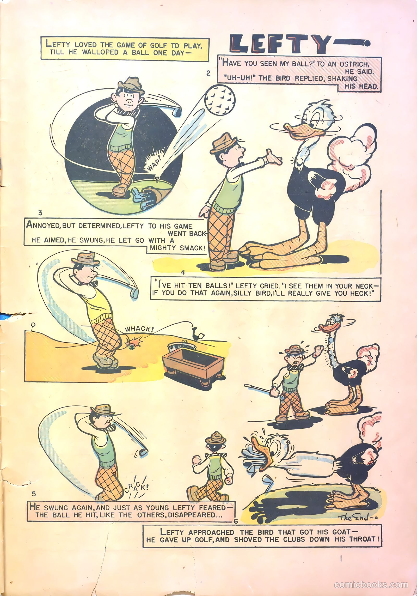 Zoot Comics #6 (1947) — page 31 of 36