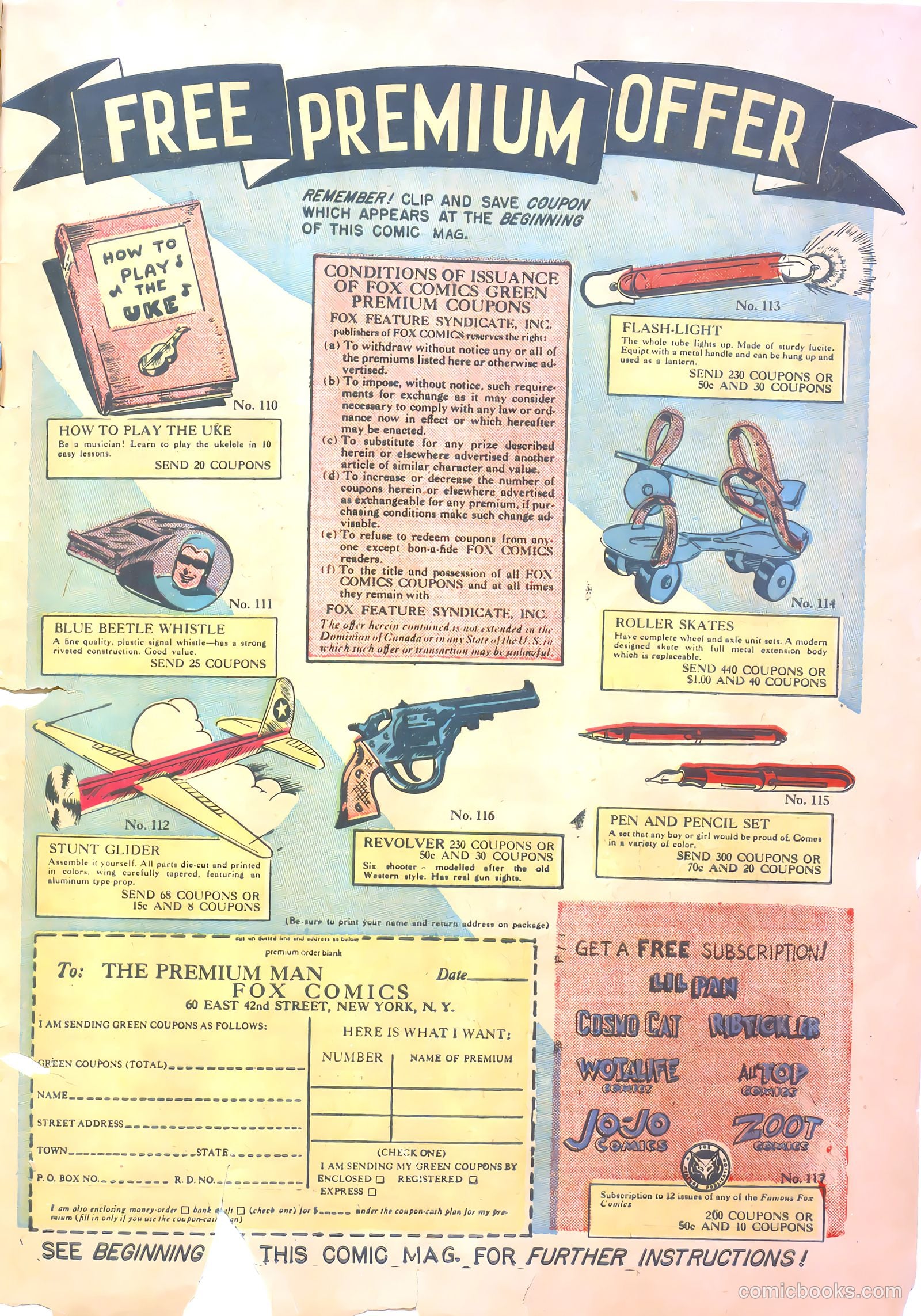 Zoot Comics #6 (1947) — page 33 of 36
