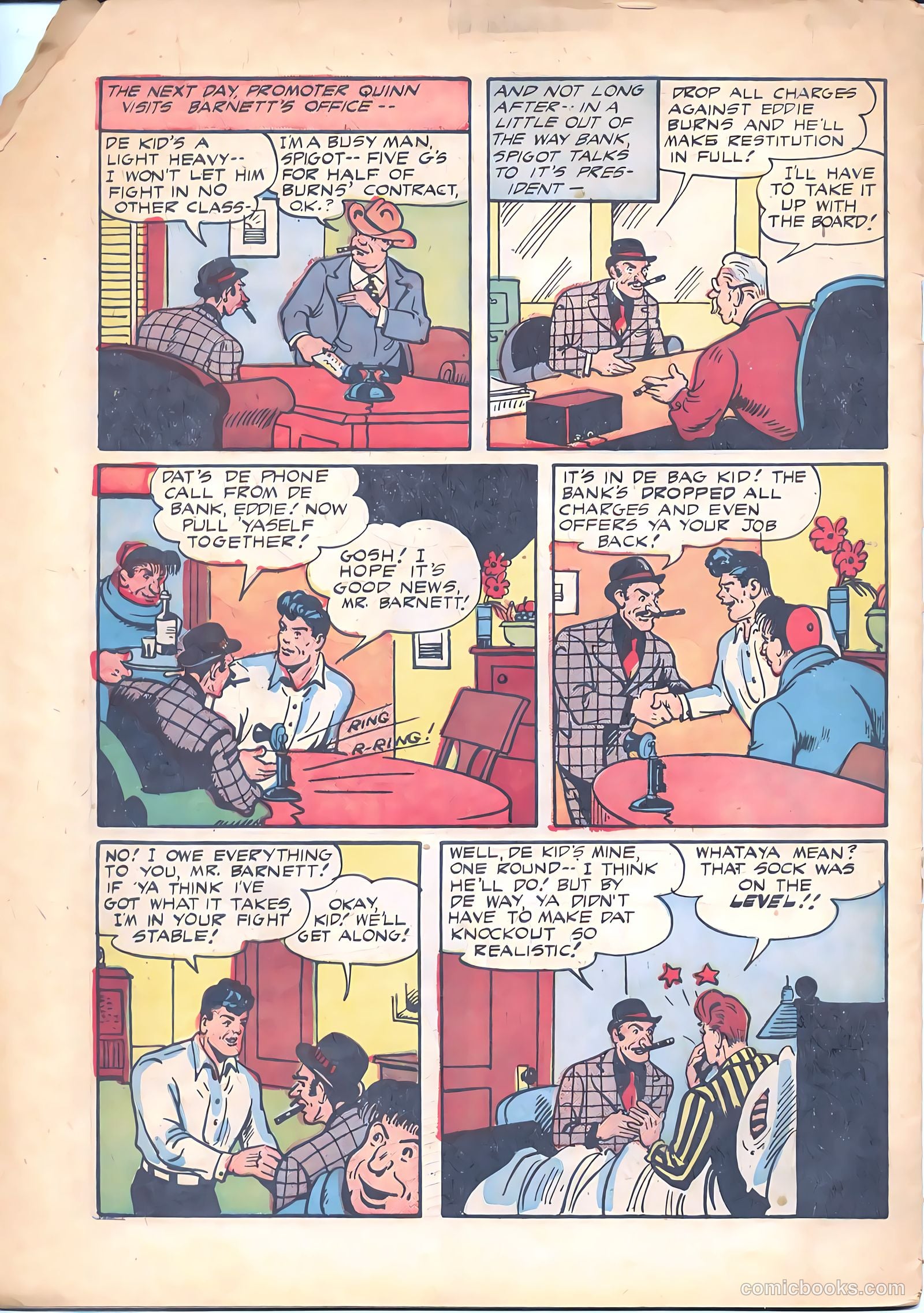 Zoot Comics #8 (1947) — page 34 of 34