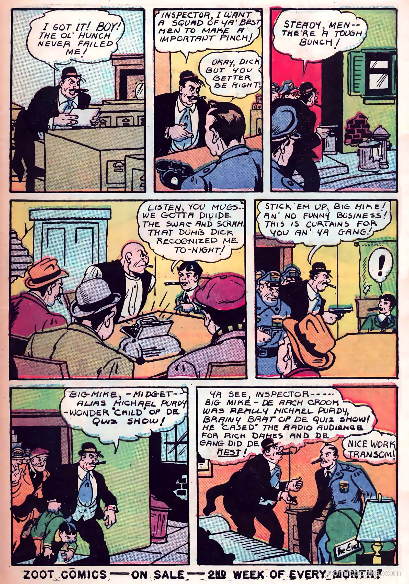 Zoot Comics #9 (1947) — page 33 of 36