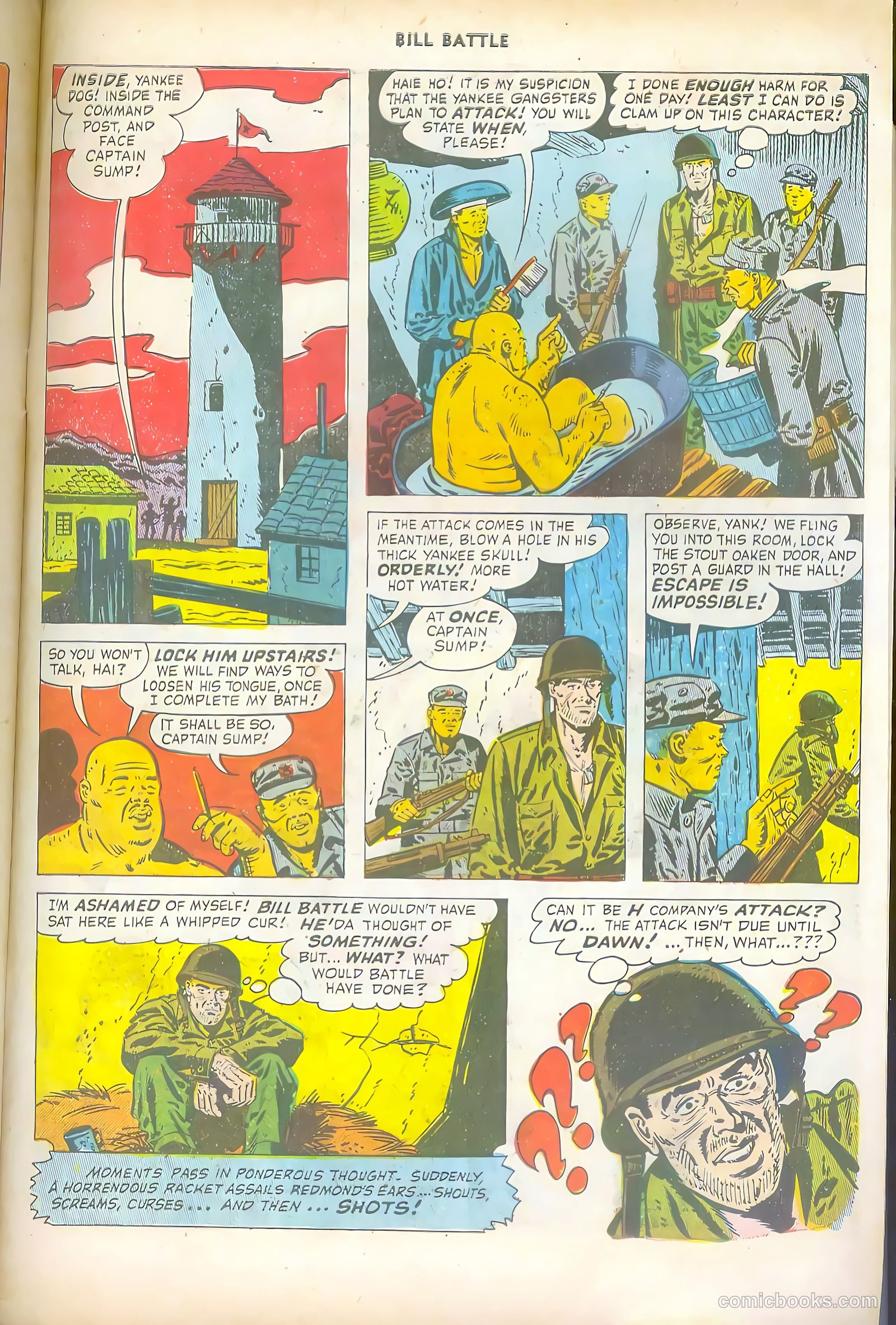 Bill Battle, the One Man Army #1 (1952) — page 31 of 36
