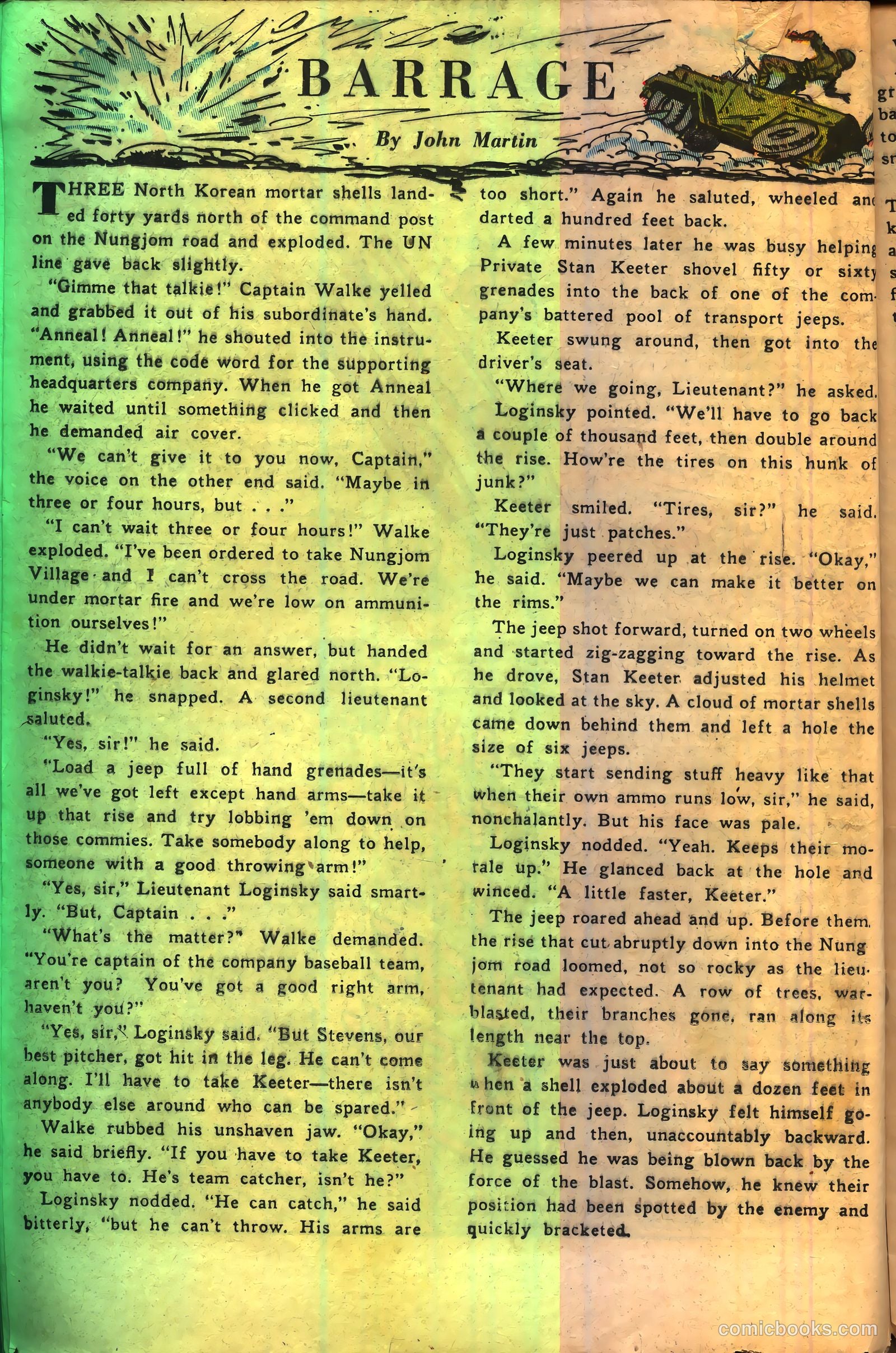 Bill Battle, the One Man Army #2 (1952) — page 16 of 36