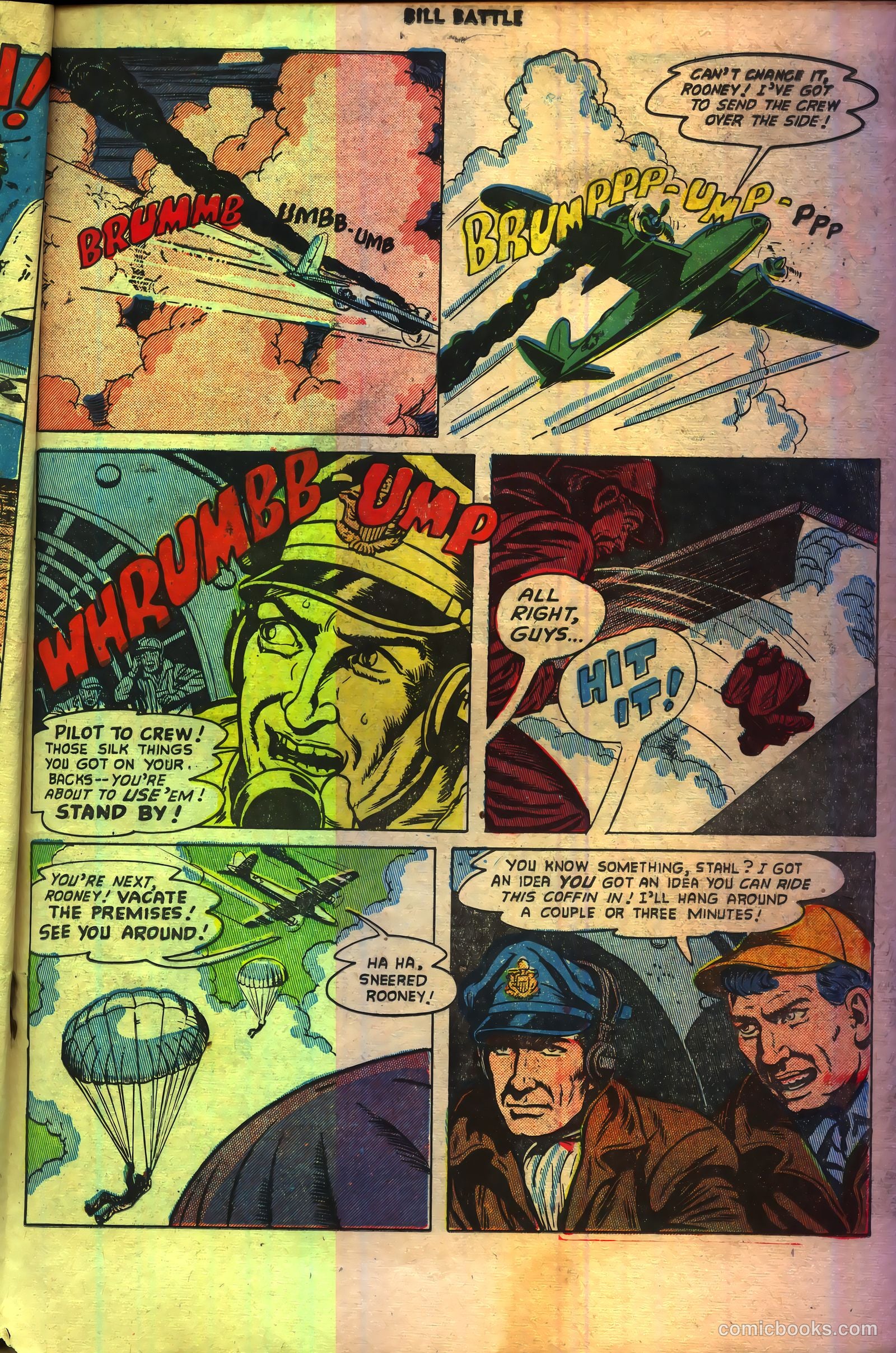 Bill Battle, the One Man Army #2 (1952) — page 19 of 36