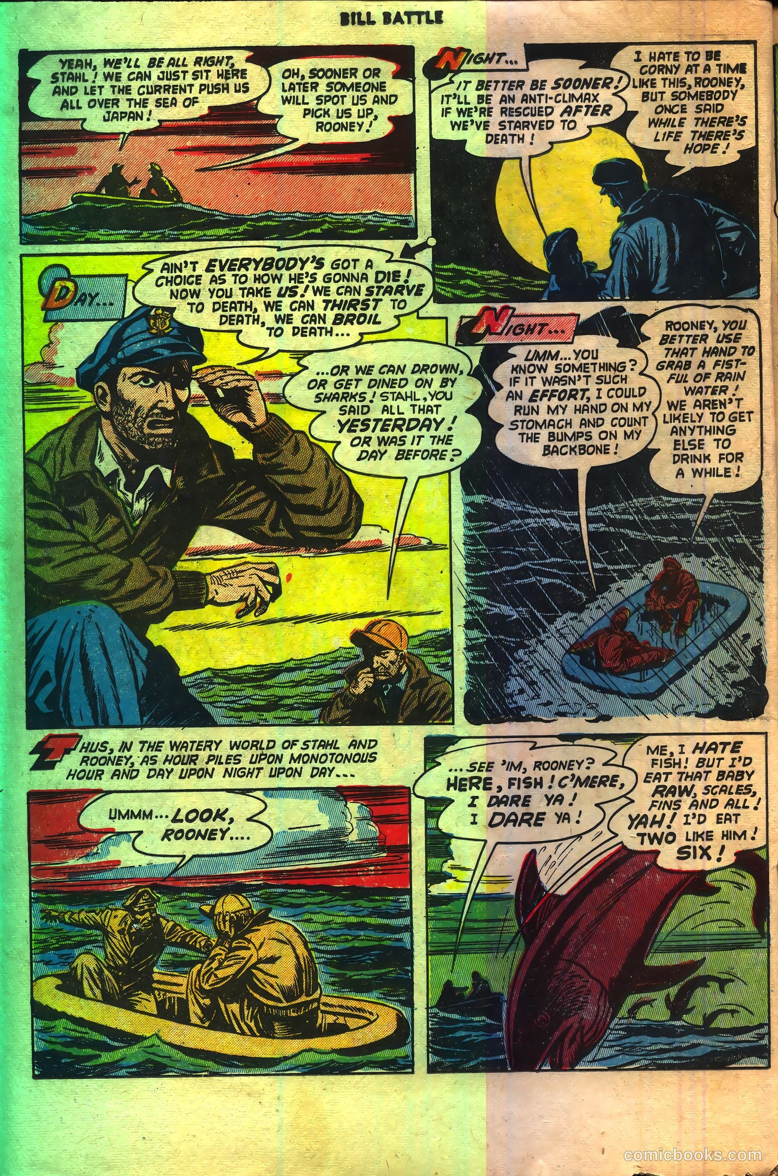Bill Battle, the One Man Army #2 (1952) — page 22 of 36