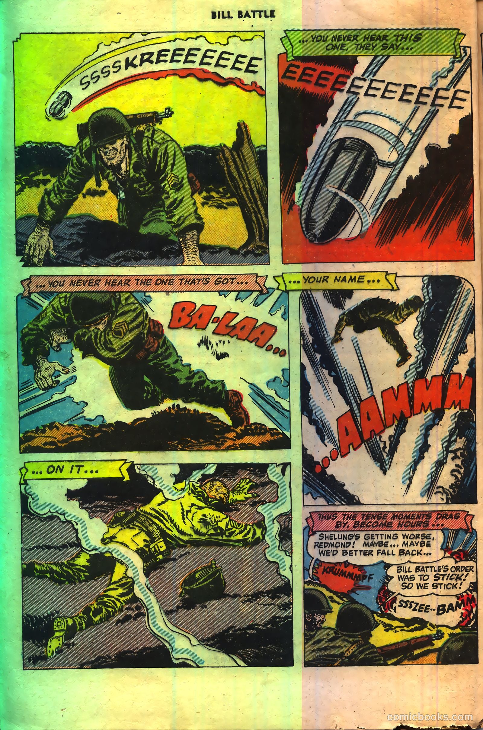 Bill Battle, the One Man Army #2 (1952) — page 28 of 36