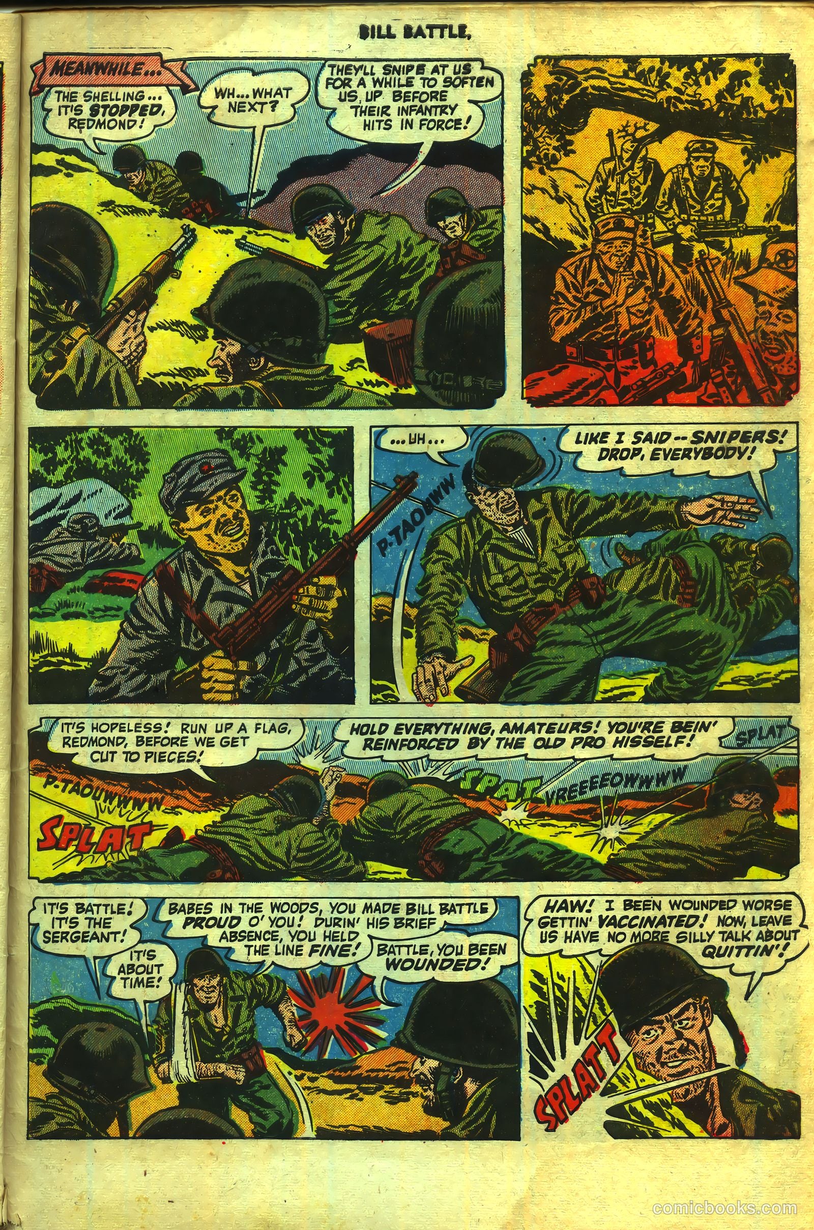 Bill Battle, the One Man Army #2 (1952) — page 31 of 36
