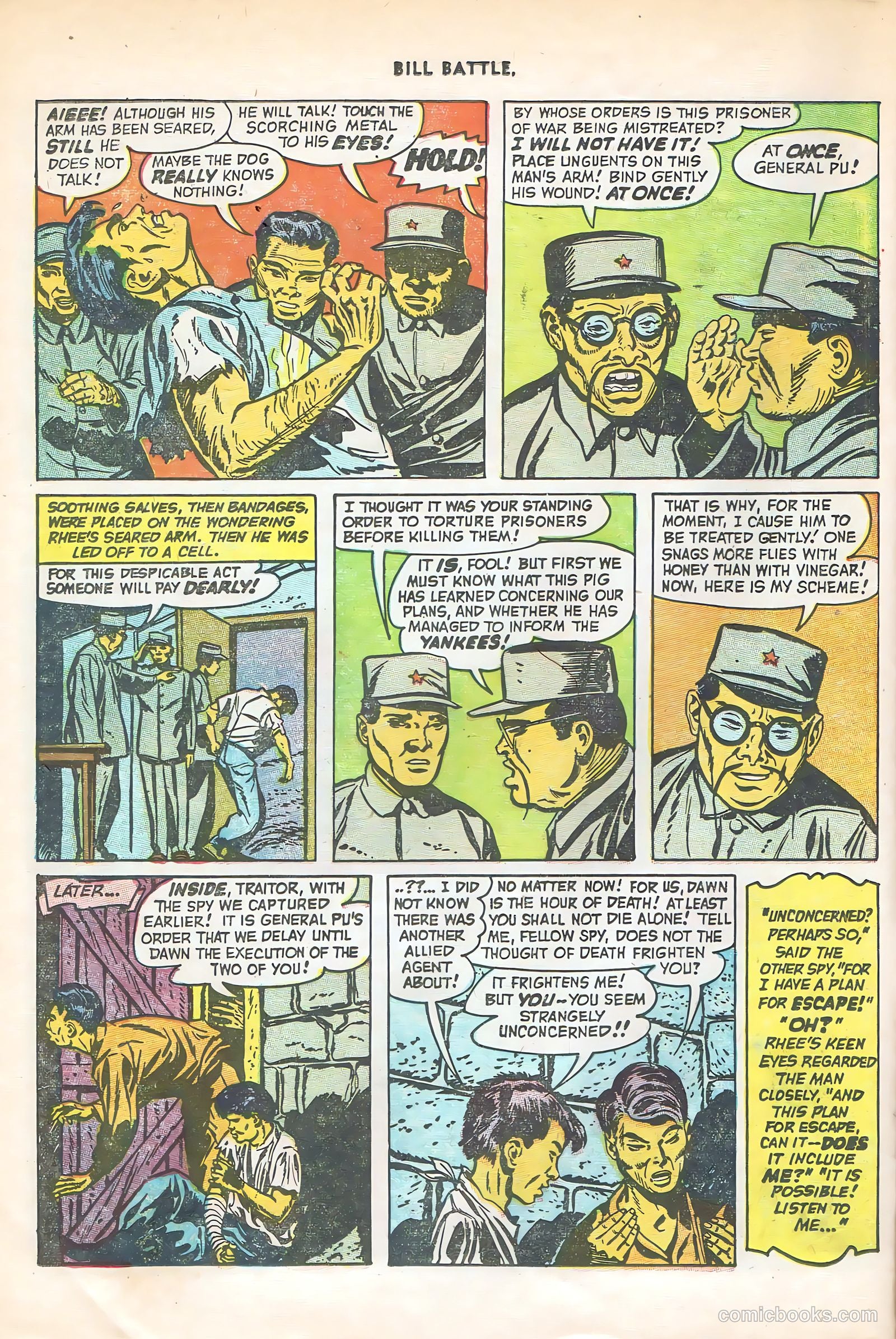 Bill Battle, the One Man Army #3 (1953) — page 14 of 36