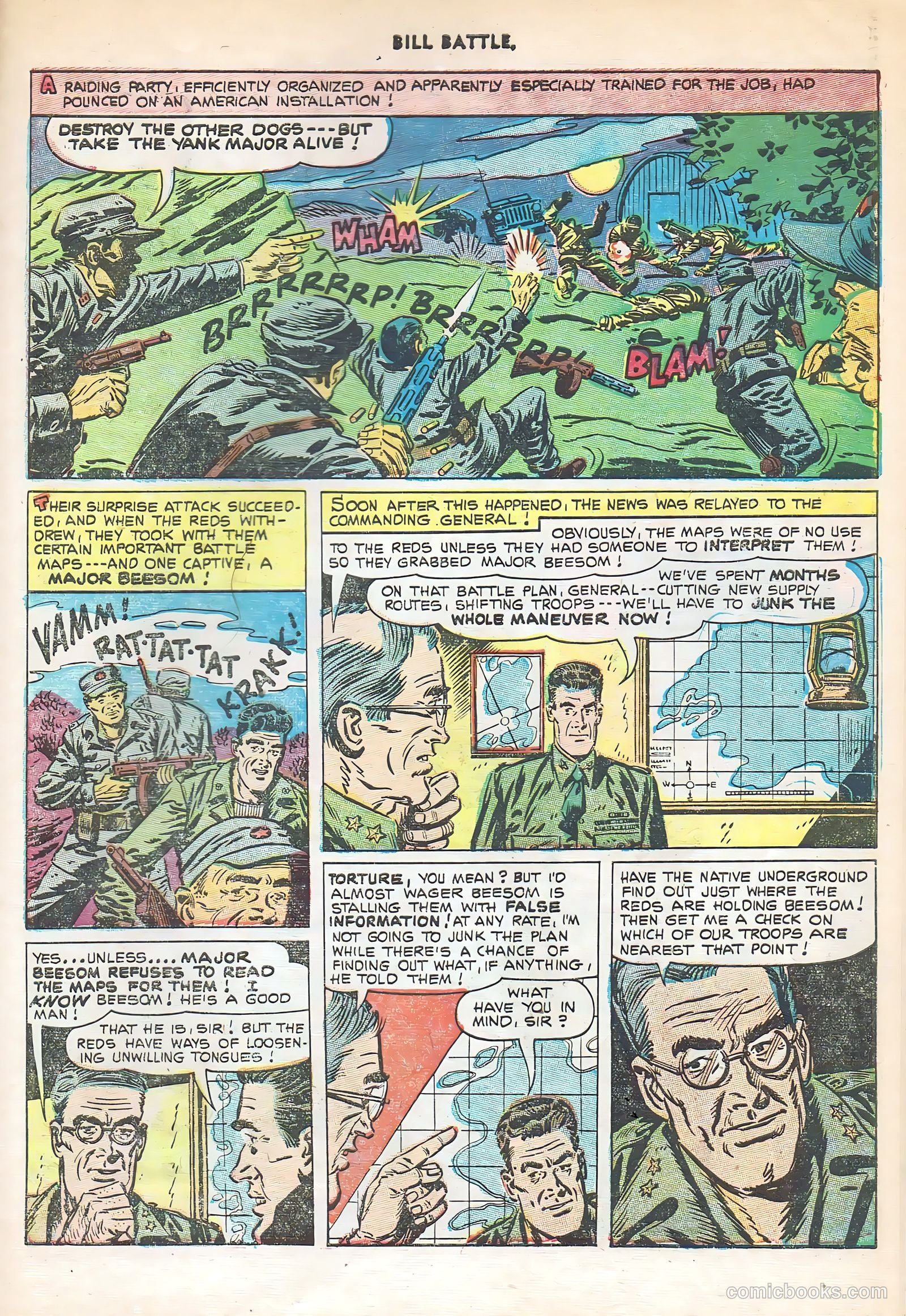 Bill Battle, the One Man Army #3 (1953) — page 27 of 36