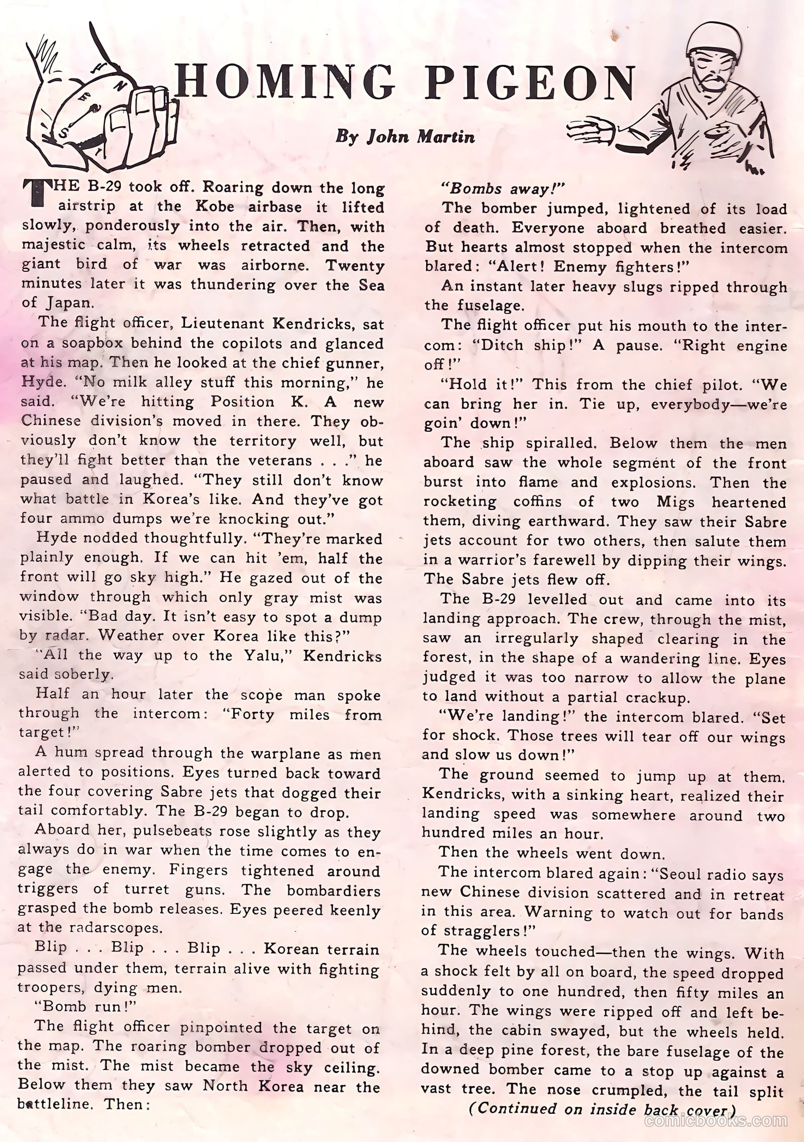 Bill Battle, the One Man Army #4 (1953) — page 2 of 36