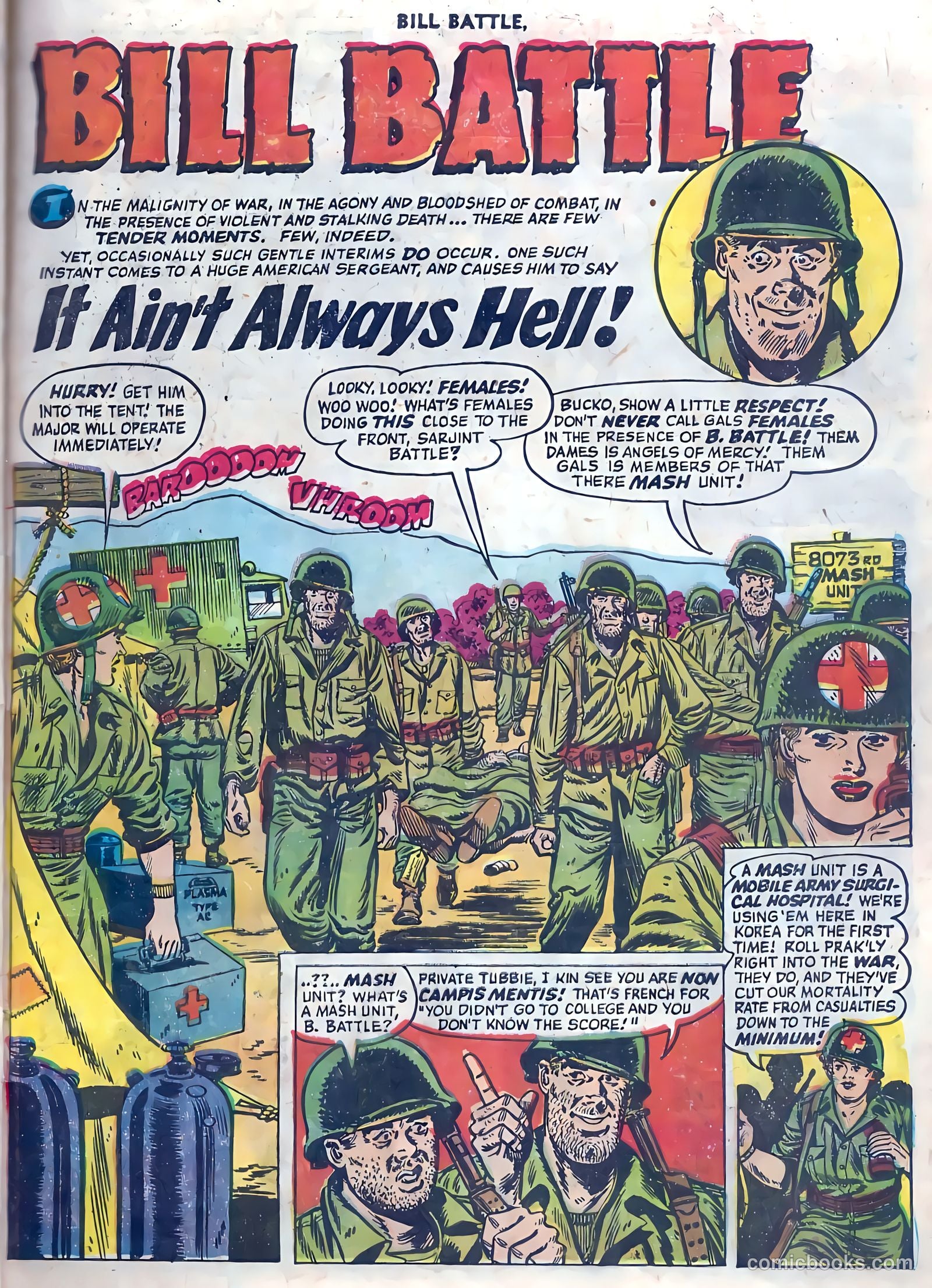 Bill Battle, the One Man Army #4 (1953) — page 23 of 36