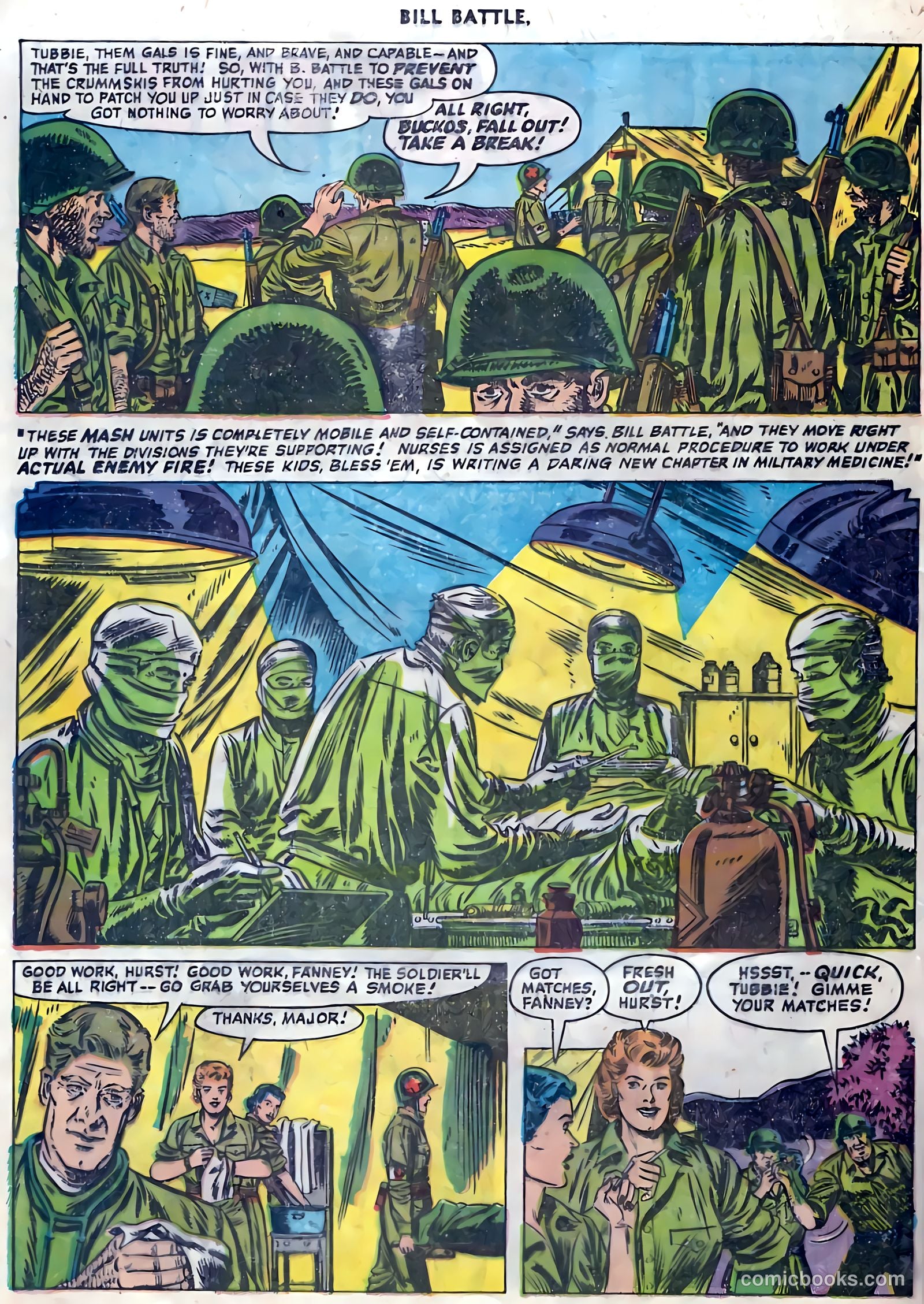 Bill Battle, the One Man Army #4 (1953) — page 24 of 36