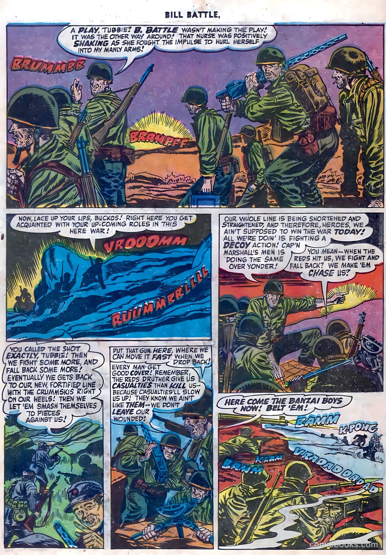 Bill Battle, the One Man Army #4 (1953) — page 26 of 36