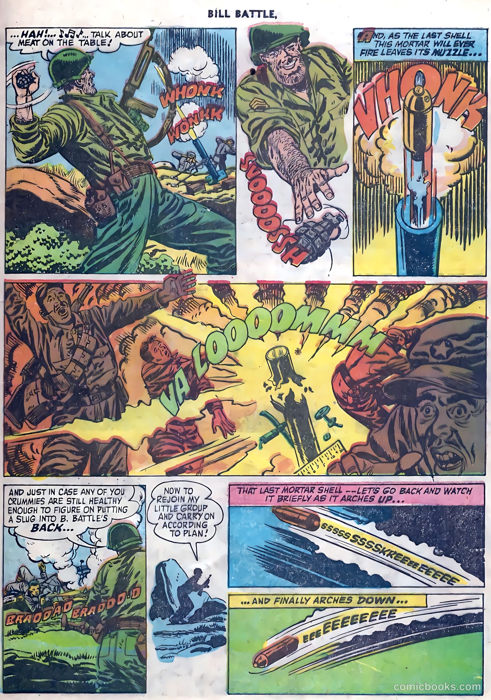 Bill Battle, the One Man Army #4 (1953) — page 29 of 36