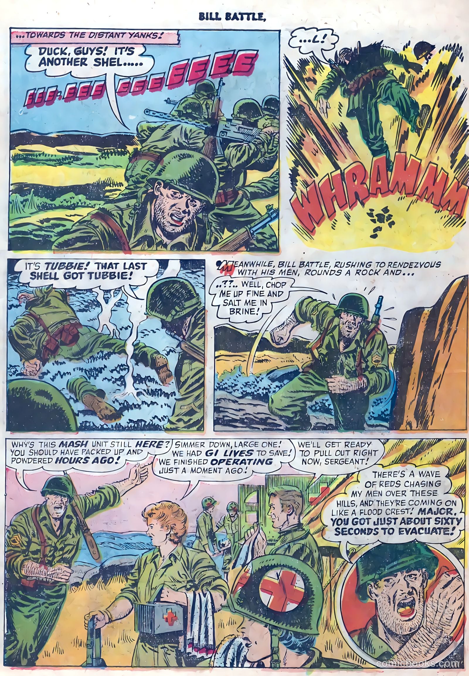 Bill Battle, the One Man Army #4 (1953) — page 30 of 36