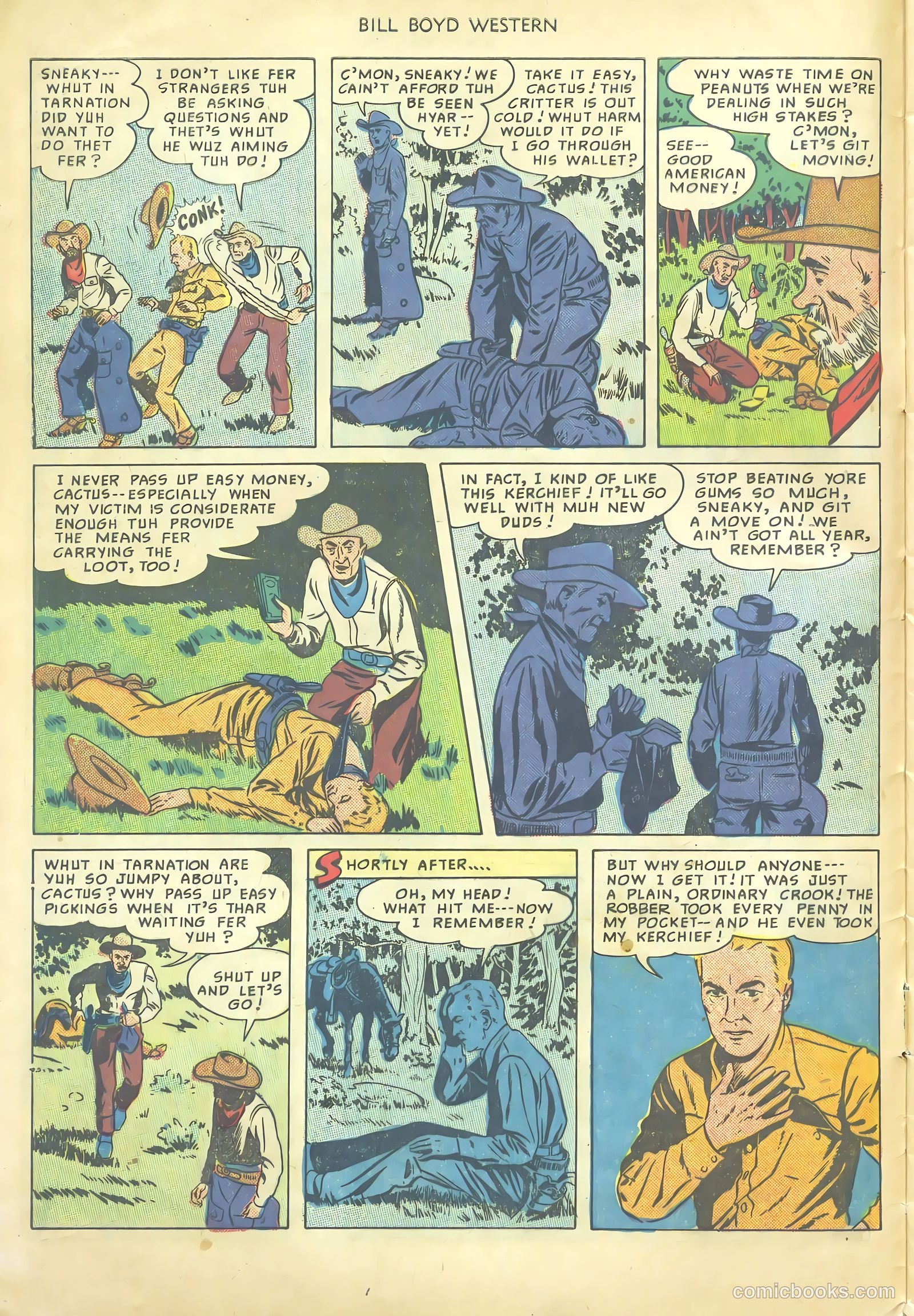 Bill Boyd Western #1 (1950) — page 8 of 36