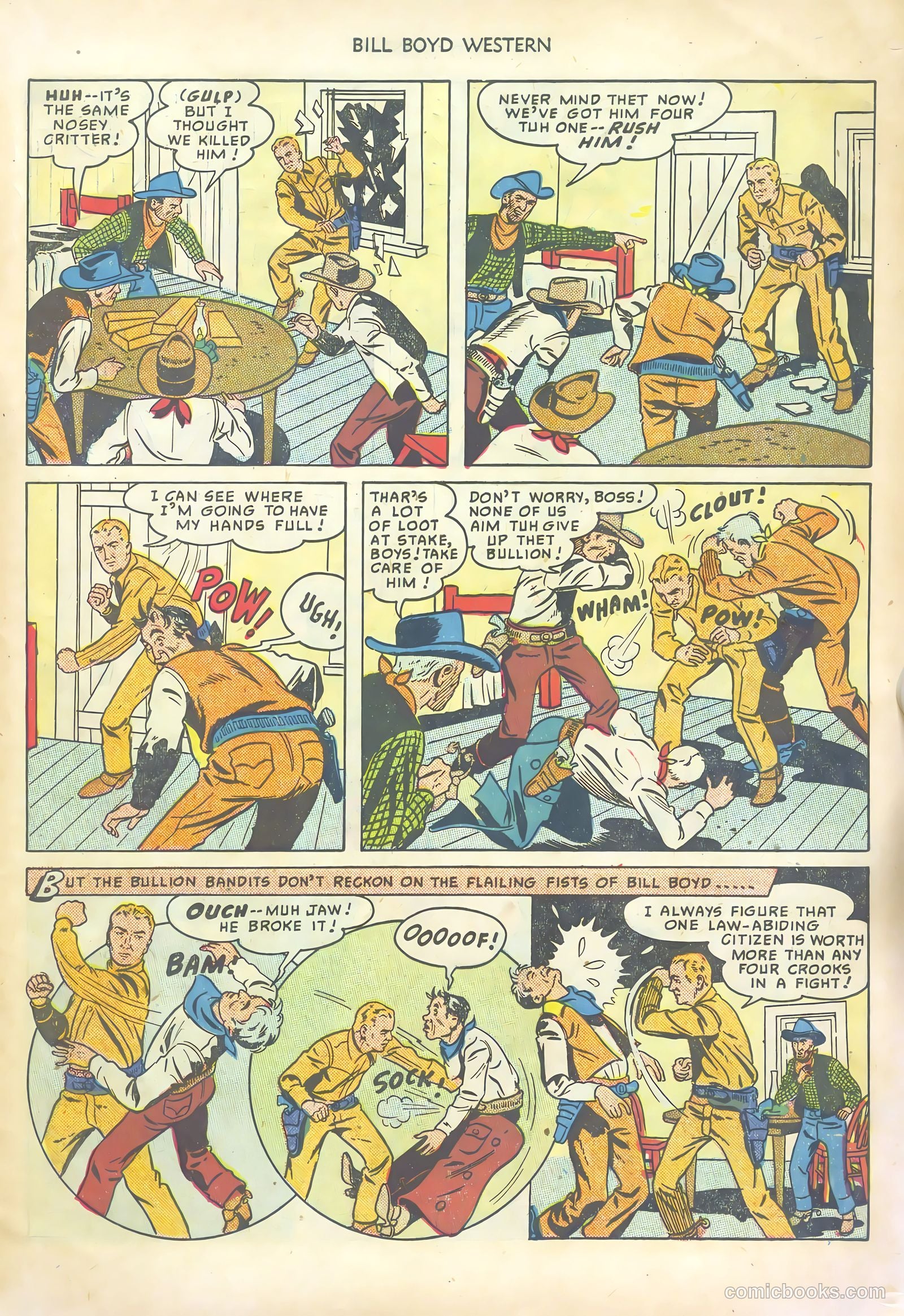 Bill Boyd Western #1 (1950) — page 23 of 36
