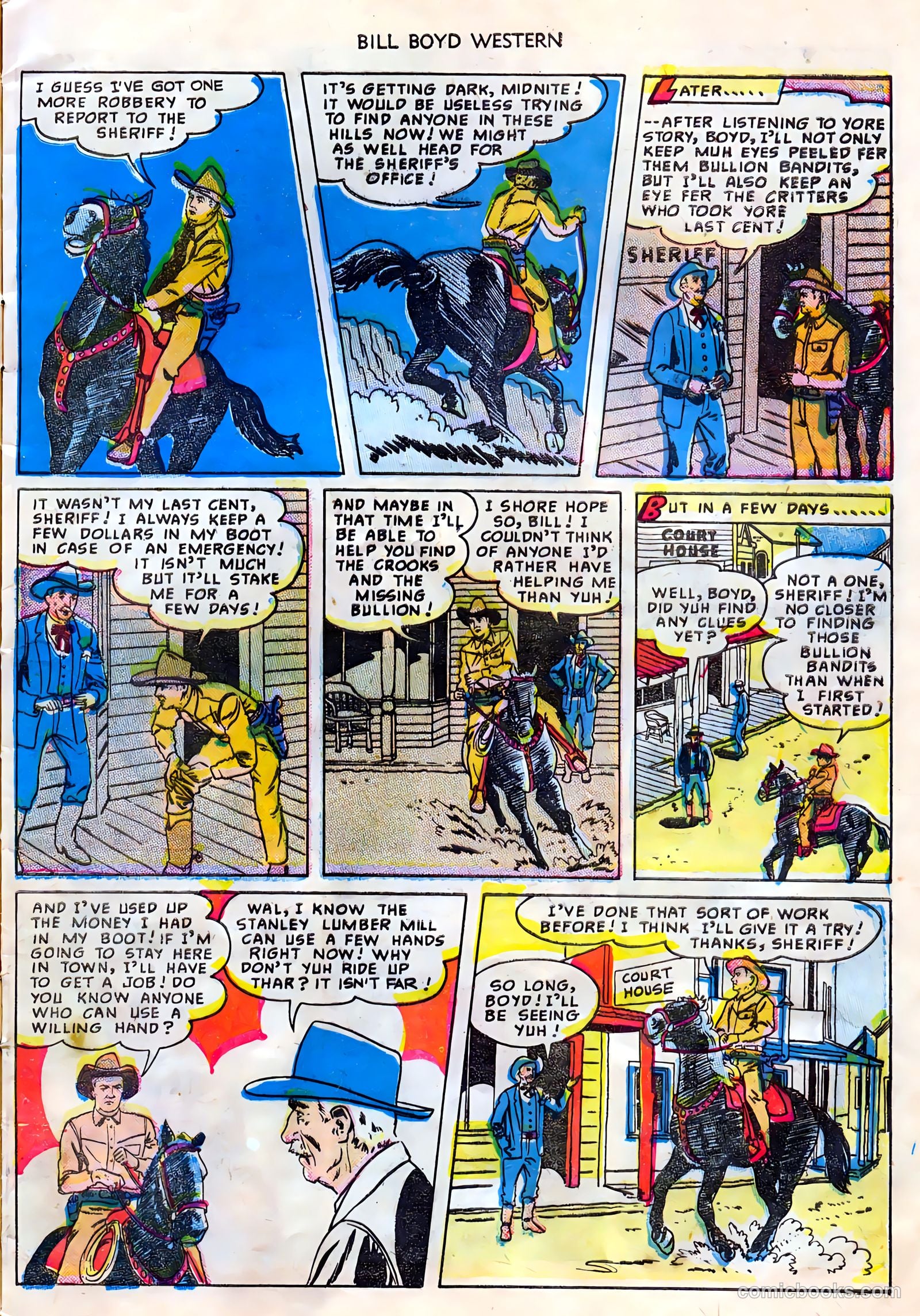 Bill Boyd Western #1 (1950) — page 8 of 34