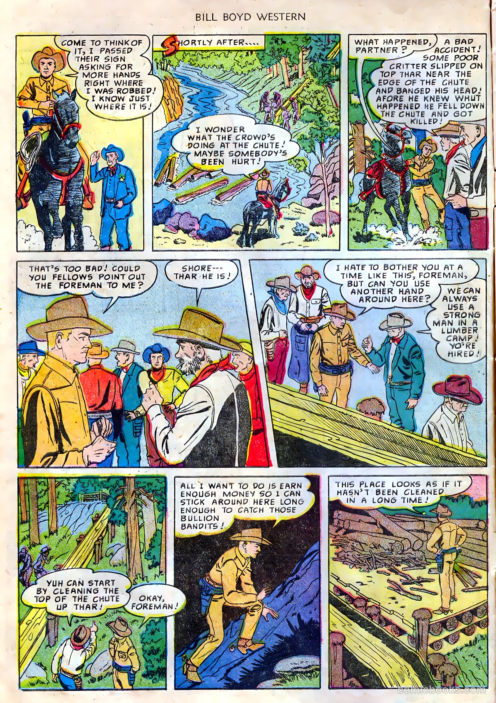 Bill Boyd Western #1 (1950) — page 9 of 34