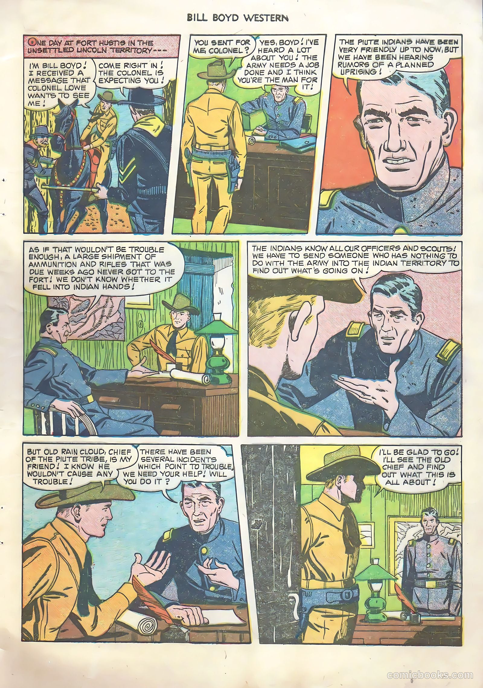 Bill Boyd Western #10 (1951) — page 5 of 52