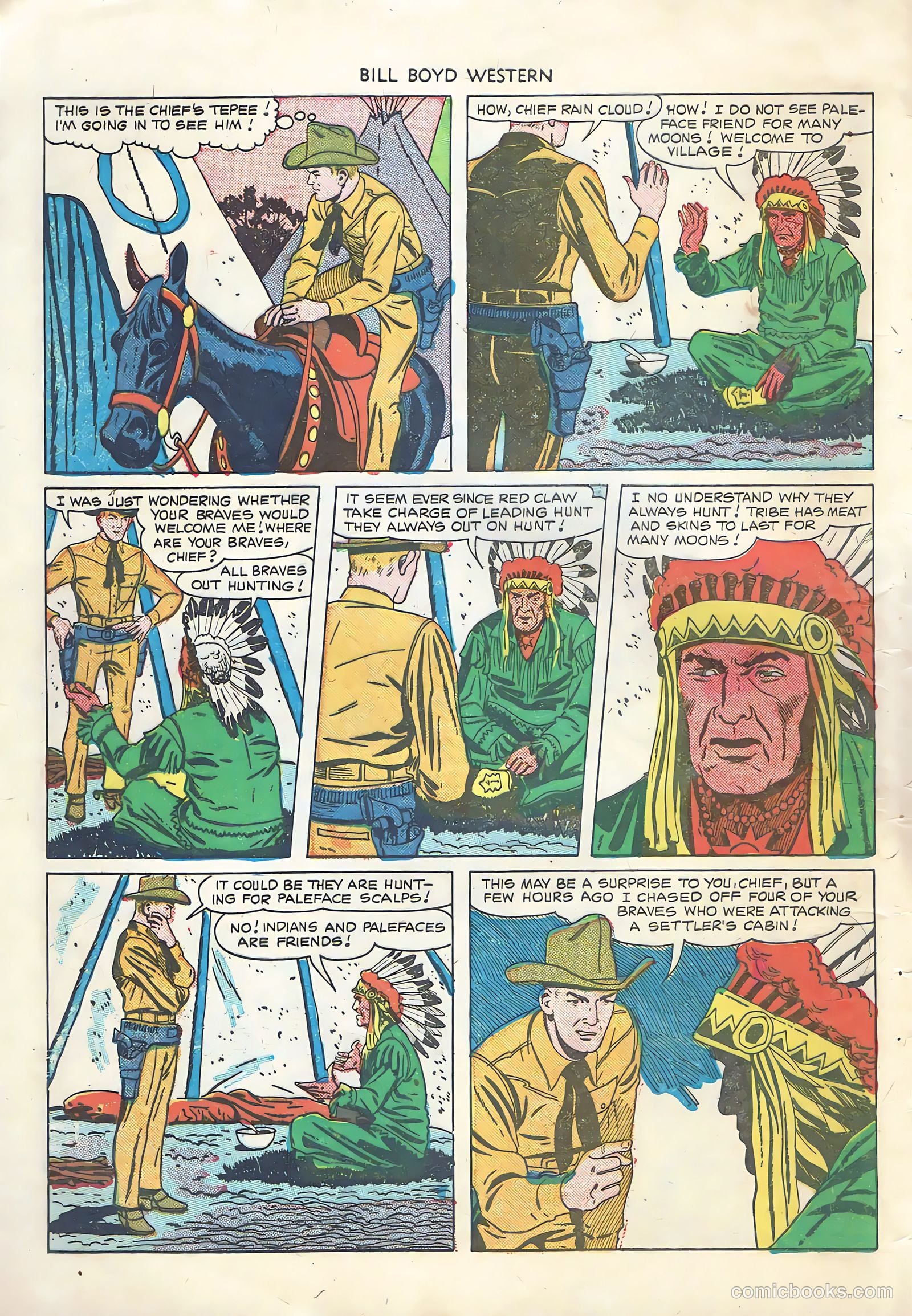 Bill Boyd Western #10 (1951) — page 8 of 52