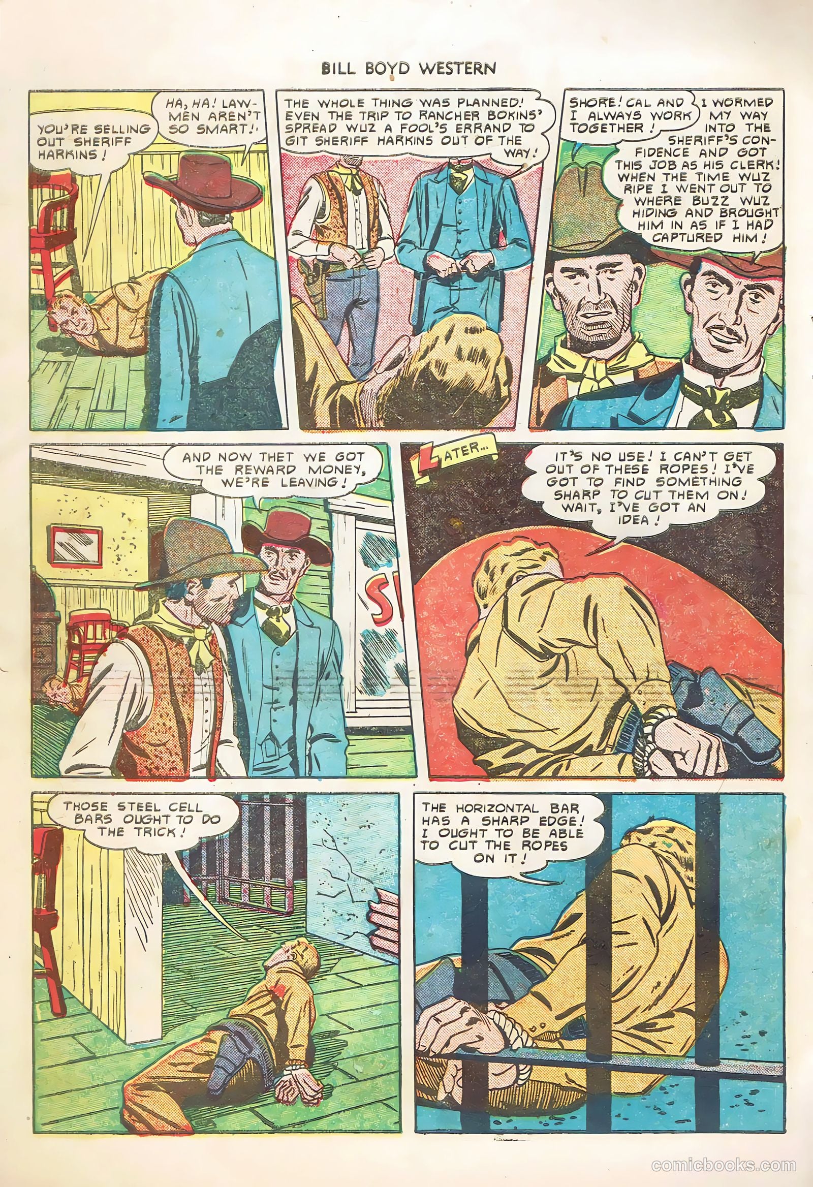 Bill Boyd Western #10 (1951) — page 22 of 52
