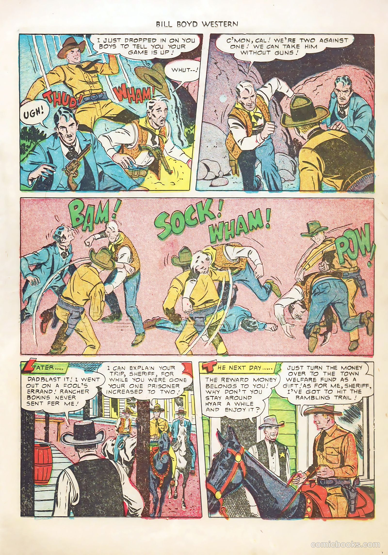 Bill Boyd Western #10 (1951) — page 25 of 52