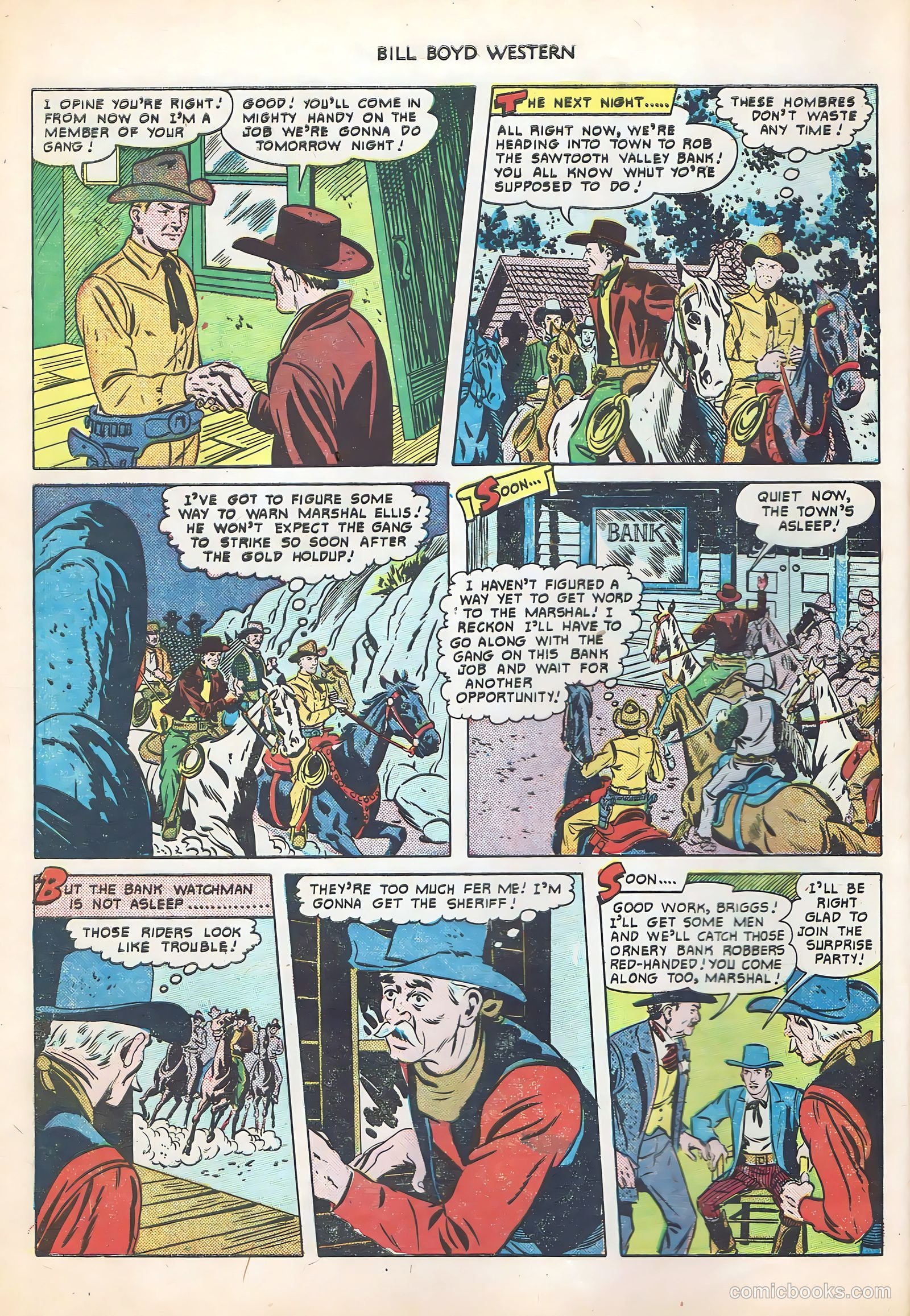 Bill Boyd Western #11 (1951) — page 8 of 36