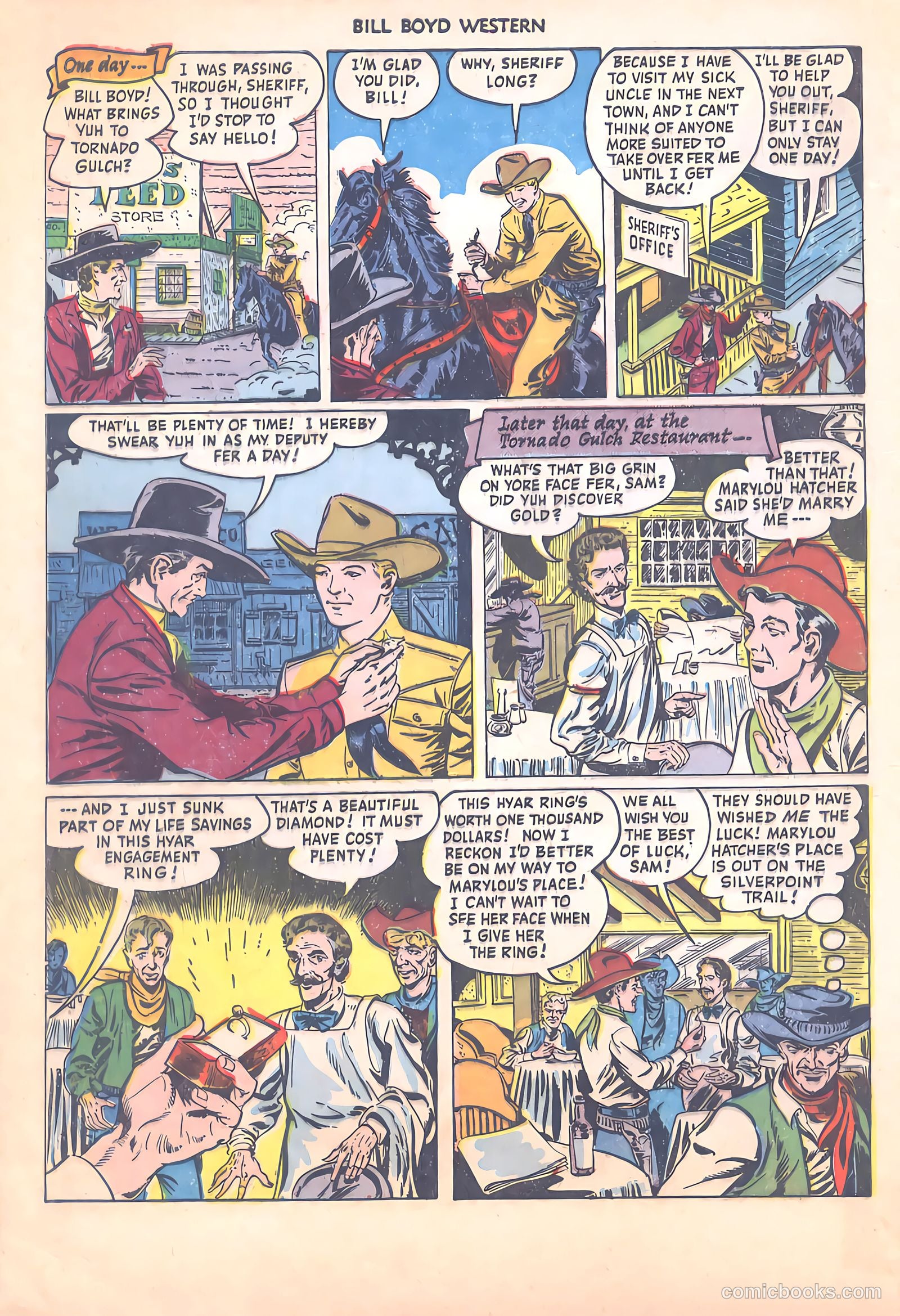 Bill Boyd Western #12 (1951) — page 4 of 52