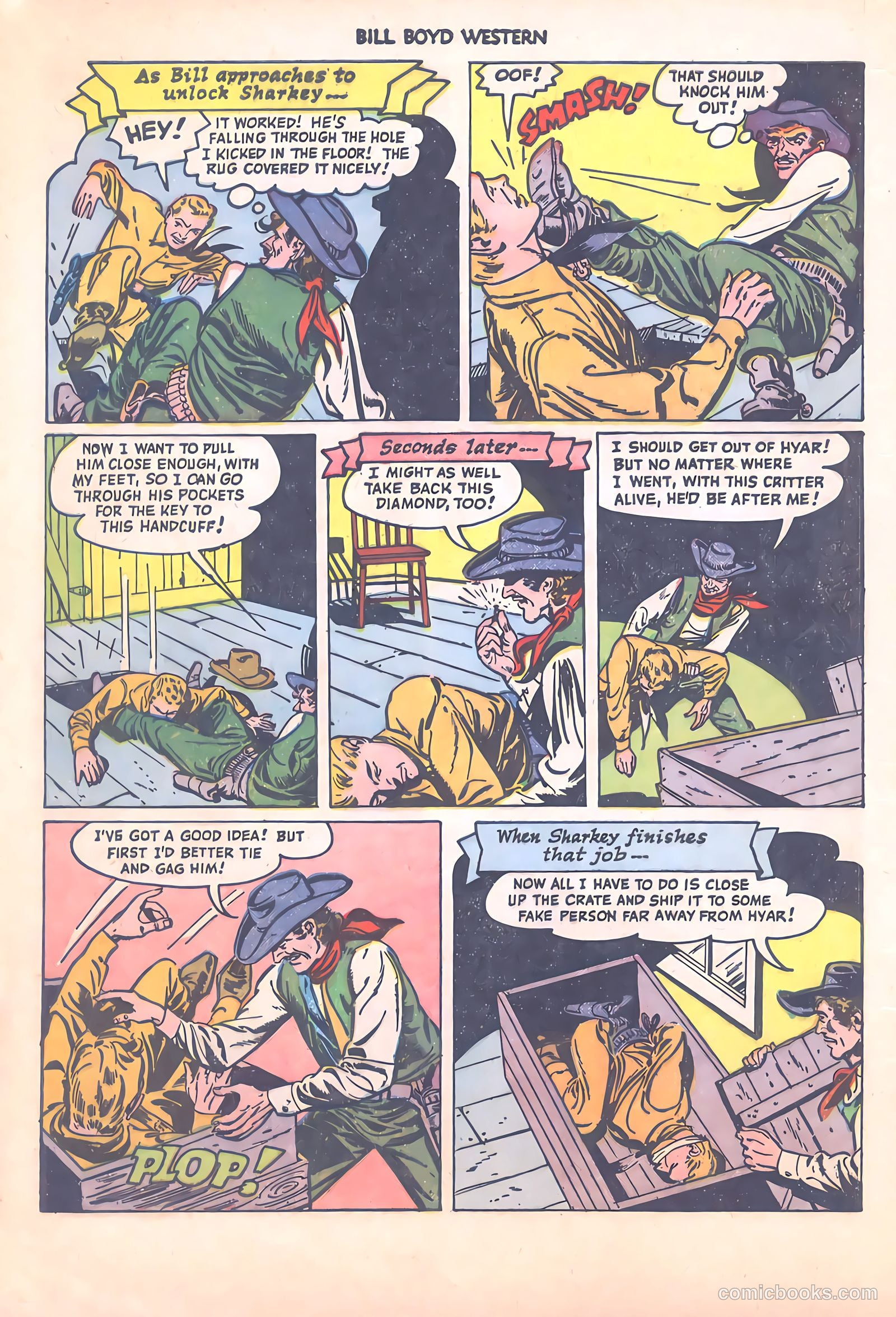 Bill Boyd Western #12 (1951) — page 8 of 52