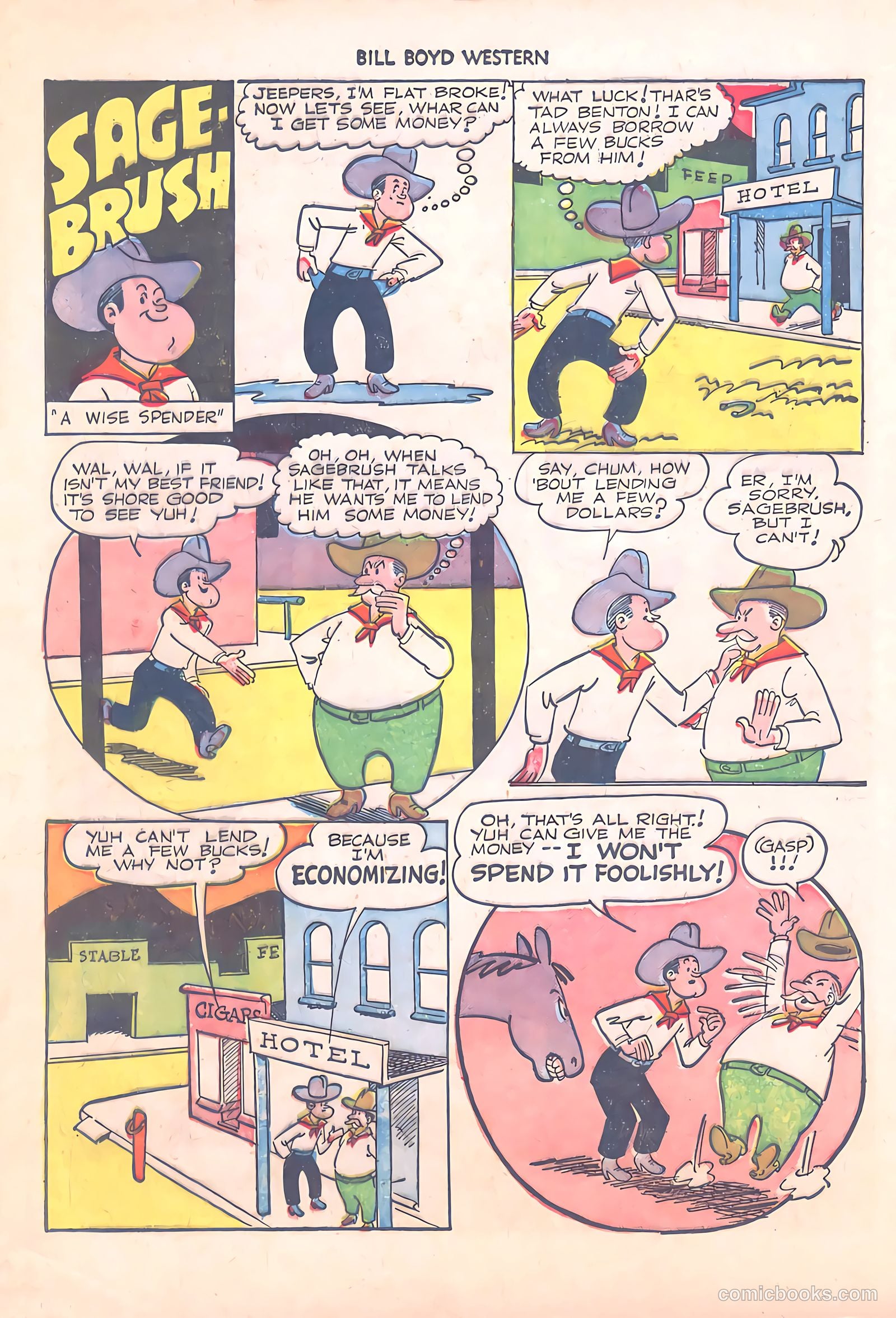 Bill Boyd Western #12 (1951) — page 16 of 52
