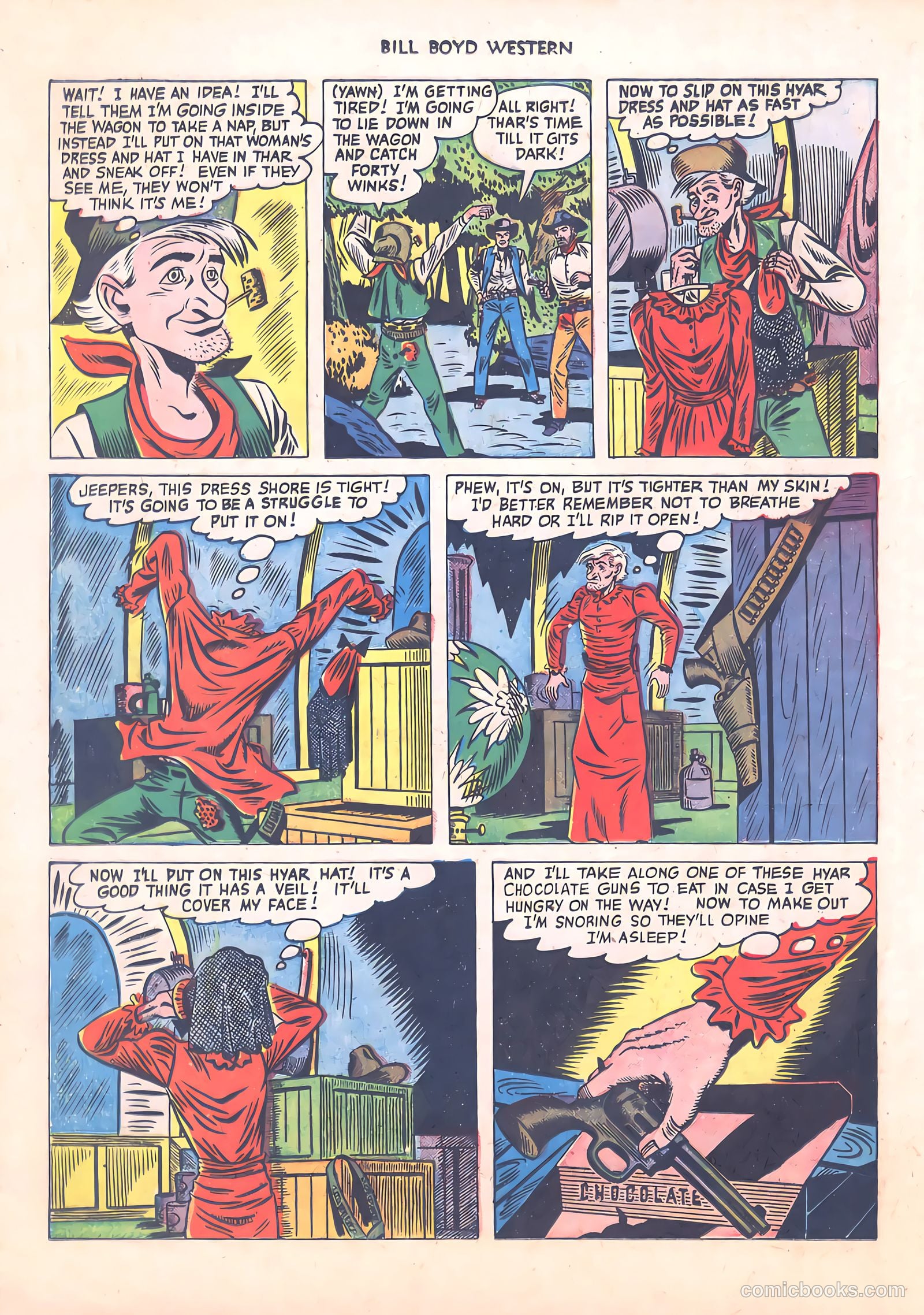Bill Boyd Western #12 (1951) — page 28 of 52