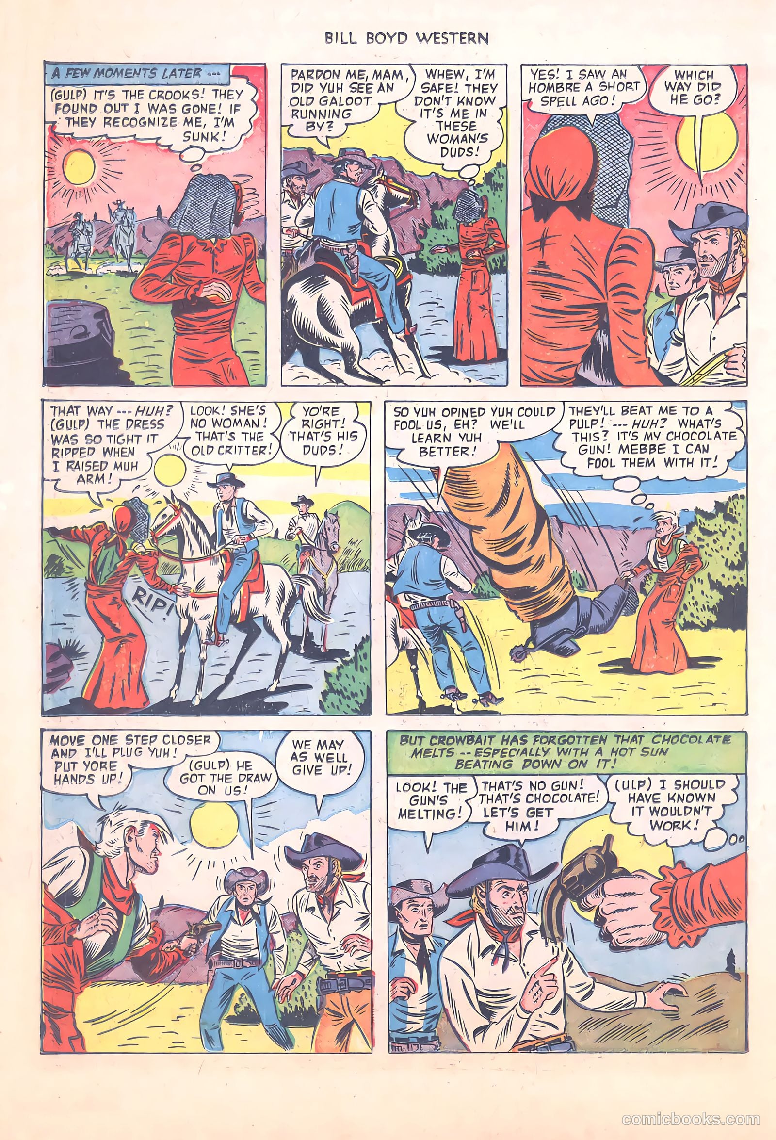 Bill Boyd Western #12 (1951) — page 30 of 52