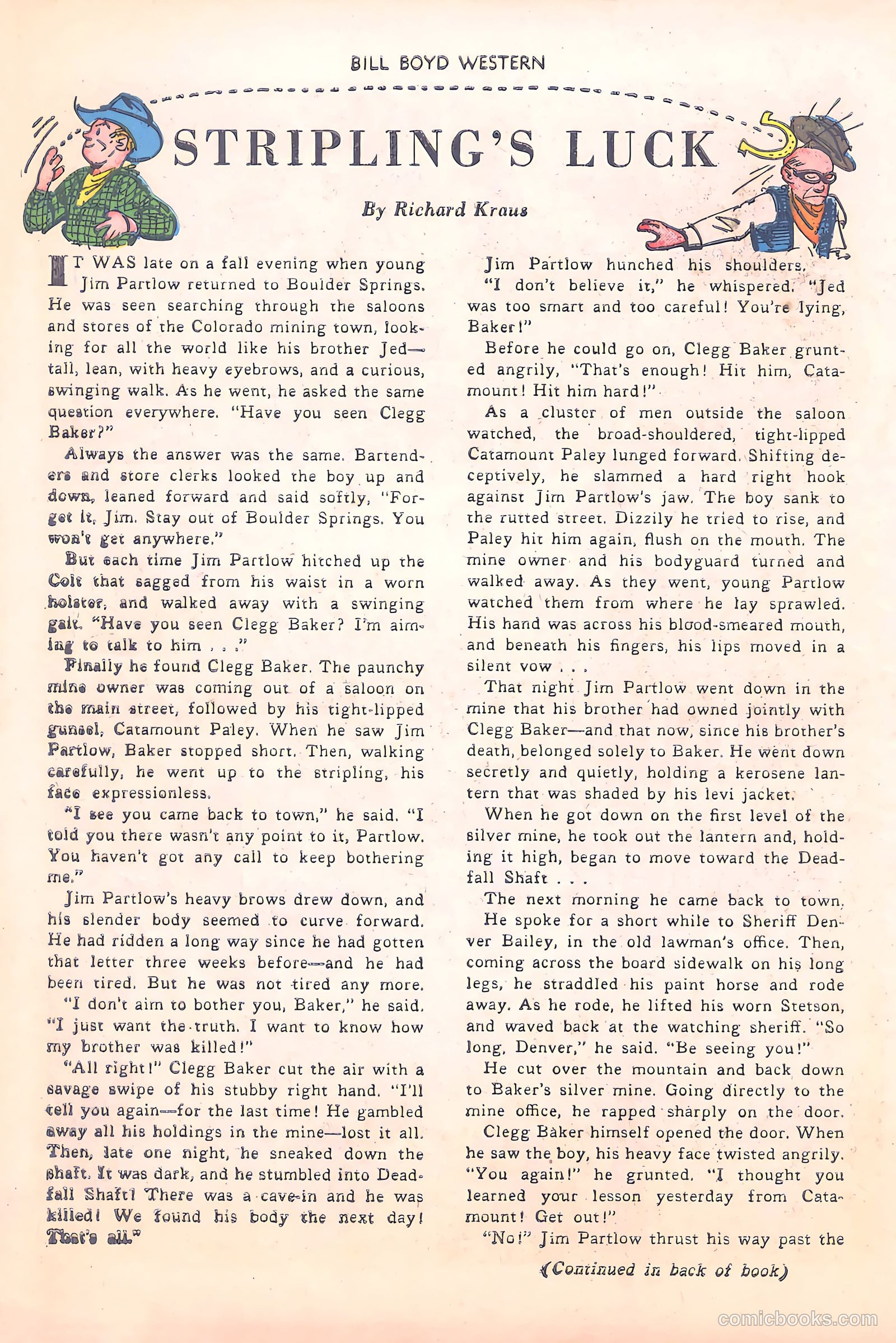 Bill Boyd Western #12 (1951) — page 34 of 52