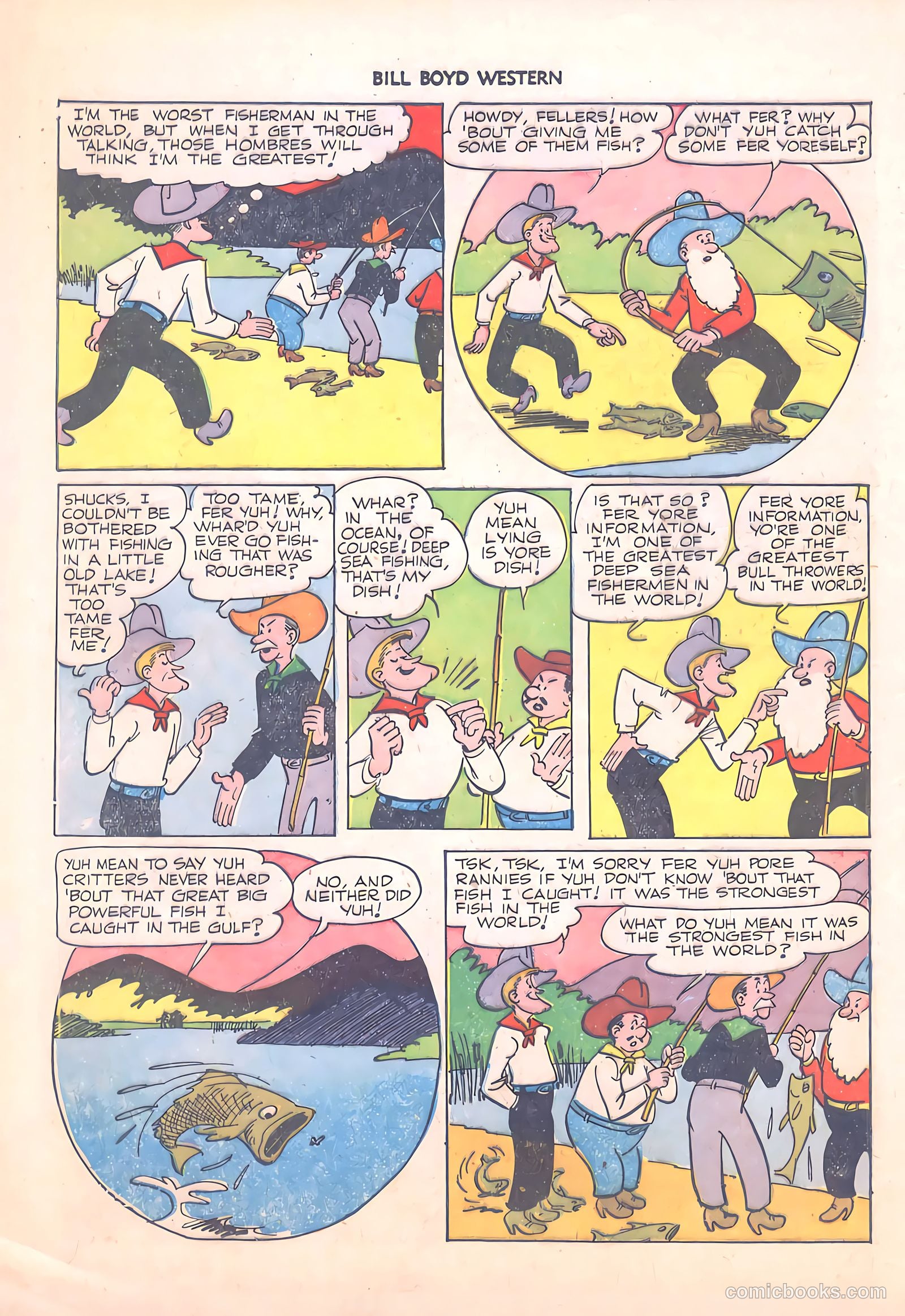 Bill Boyd Western #12 (1951) — page 36 of 52