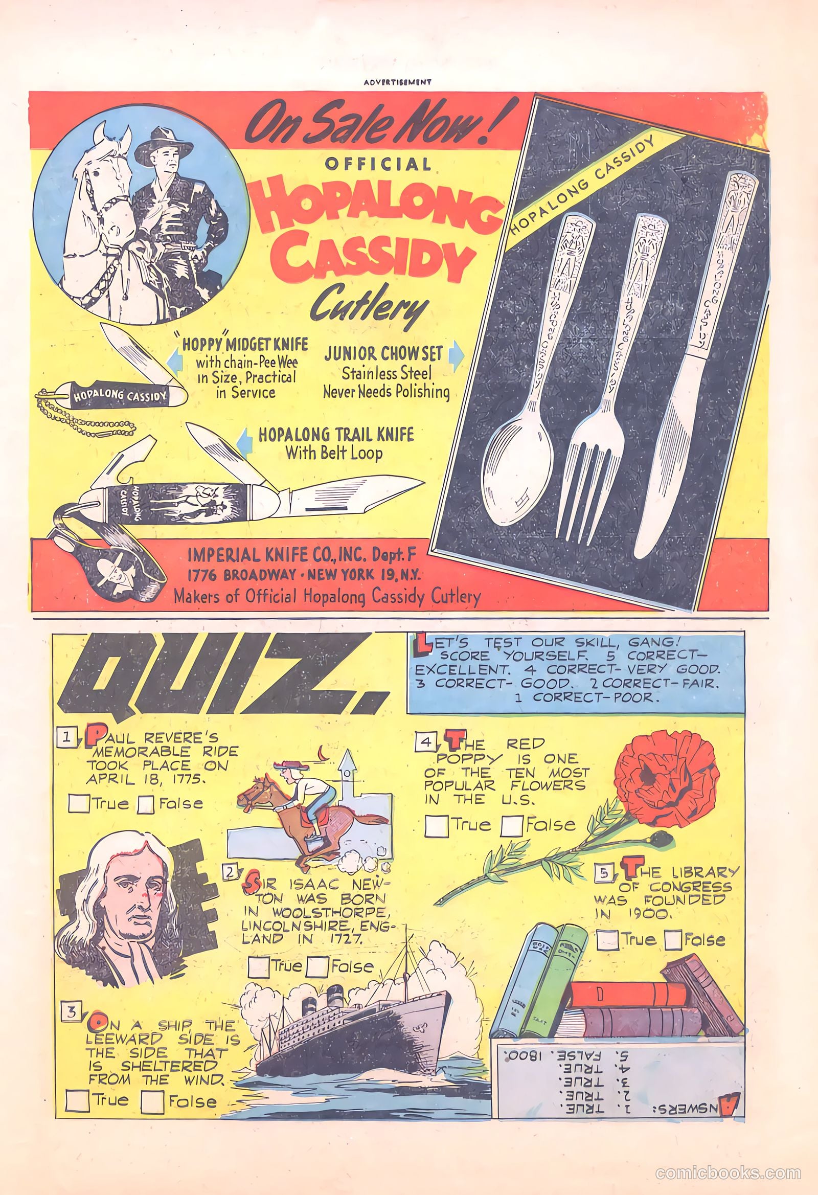 Bill Boyd Western #12 (1951) — page 39 of 52
